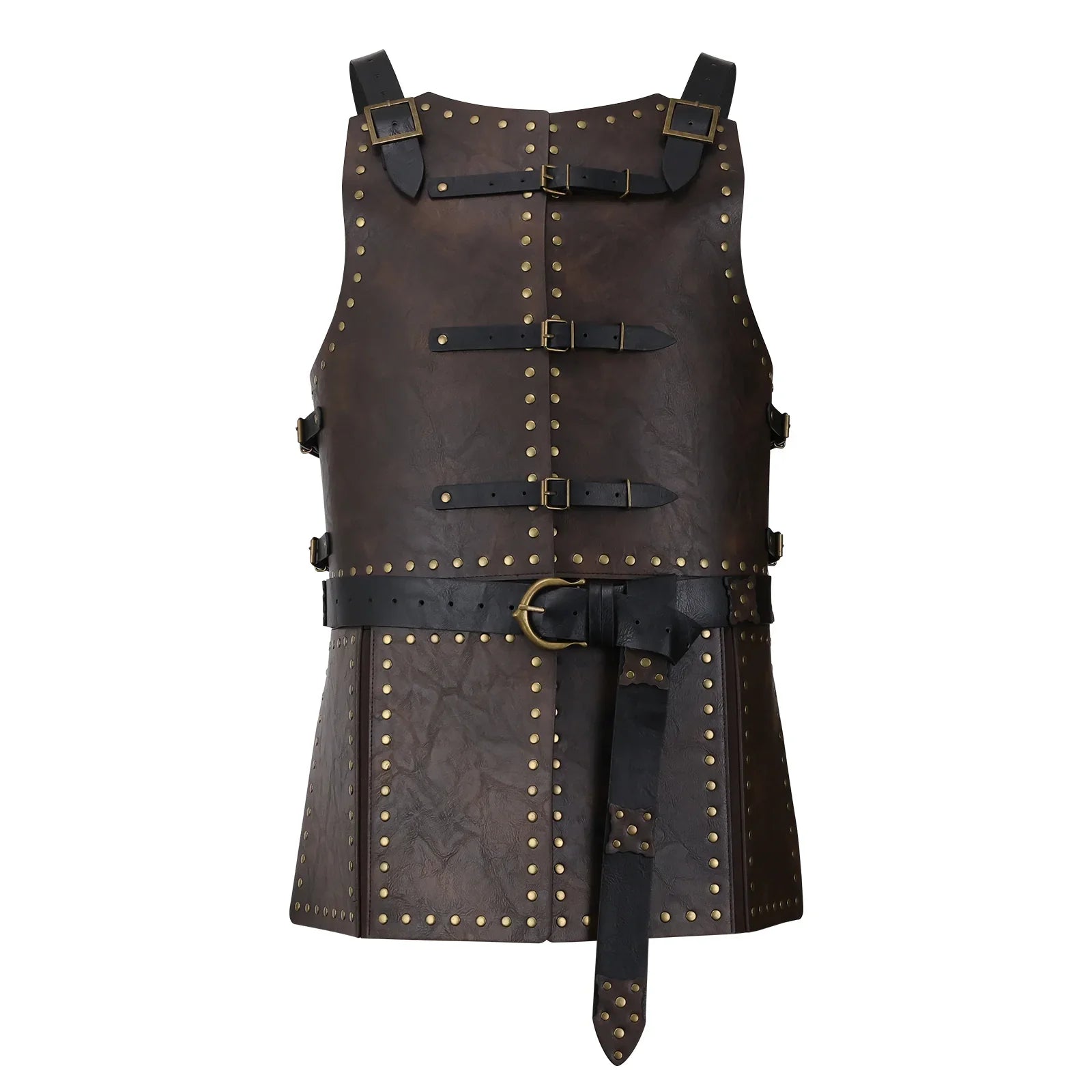 Medieval Faux Leather Chest Armor
