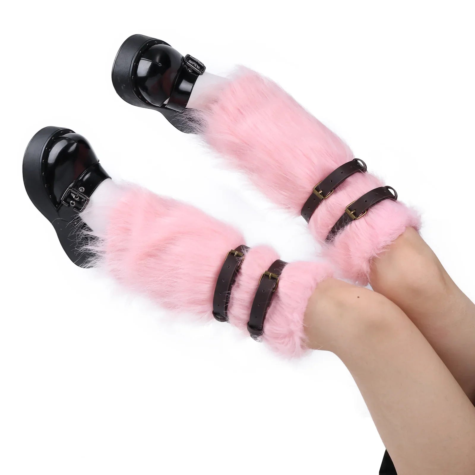 Faux Fur Fuzzy Leg Warmers