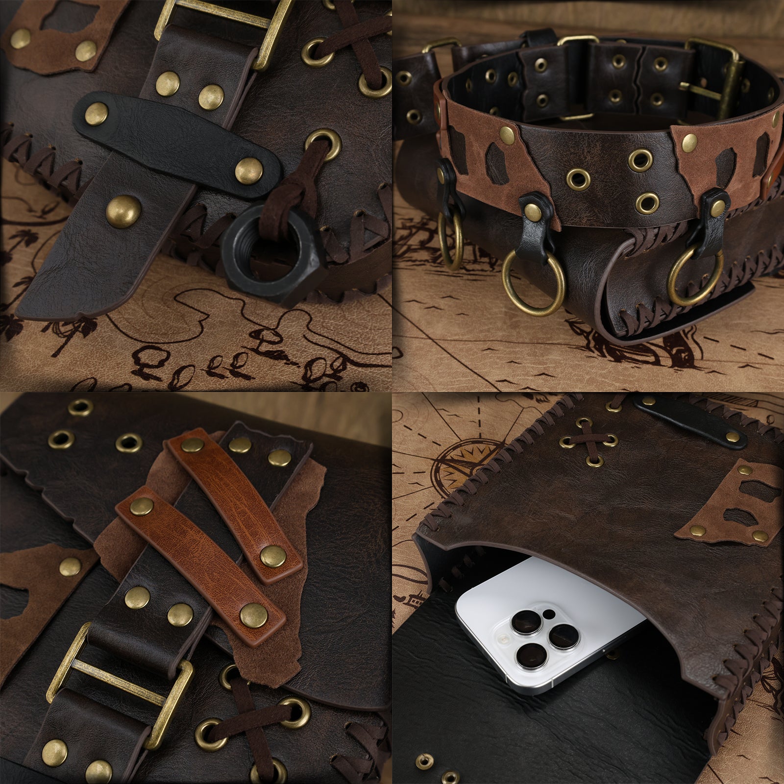 HiiFeuer Medieval Wasteland Belt Bag