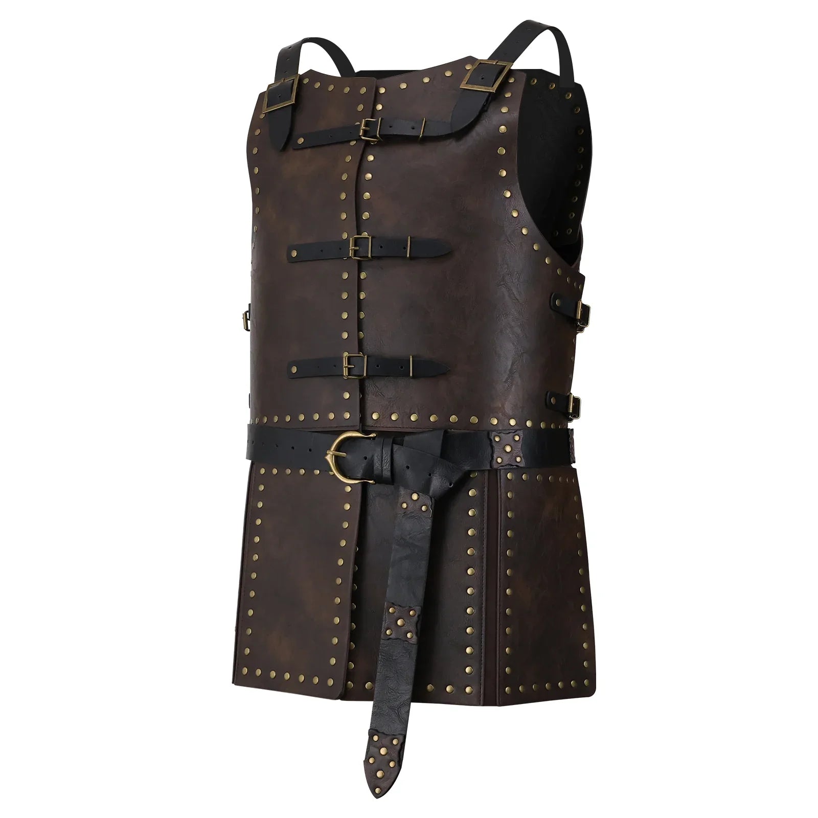Medieval Faux Leather Chest Armor