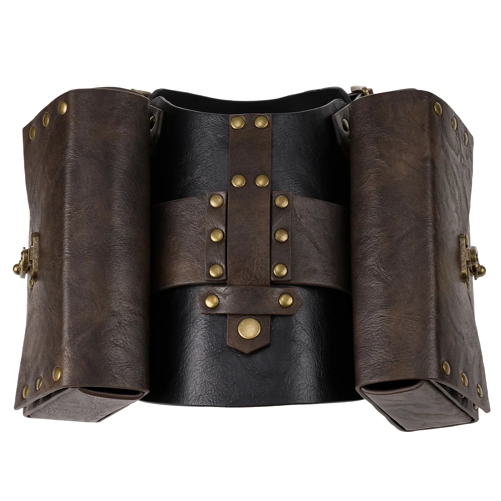 Medieval Faux Leather Dog Armor Clothe