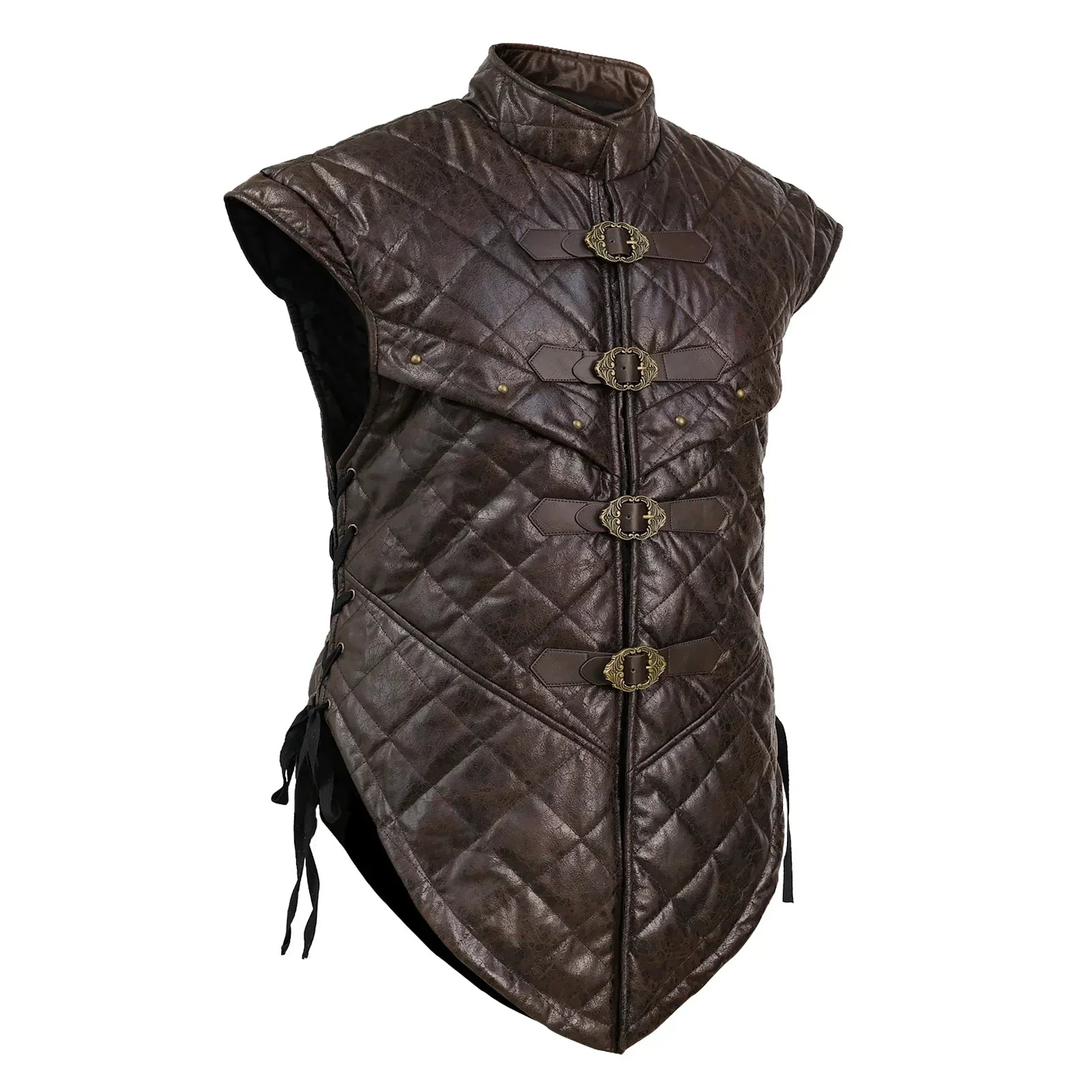Medieval Suede Sleeveless Vest