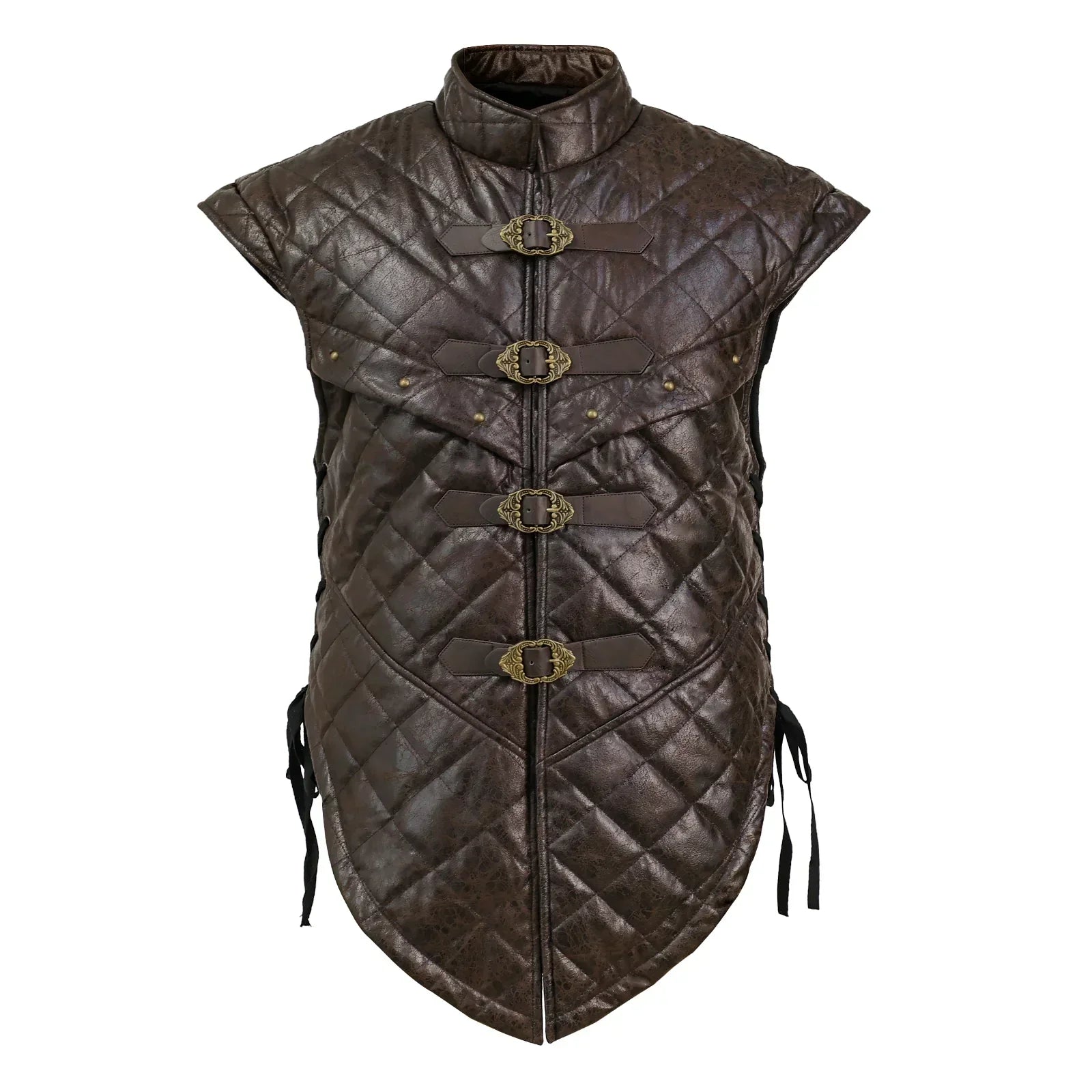 Medieval Suede Sleeveless Vest