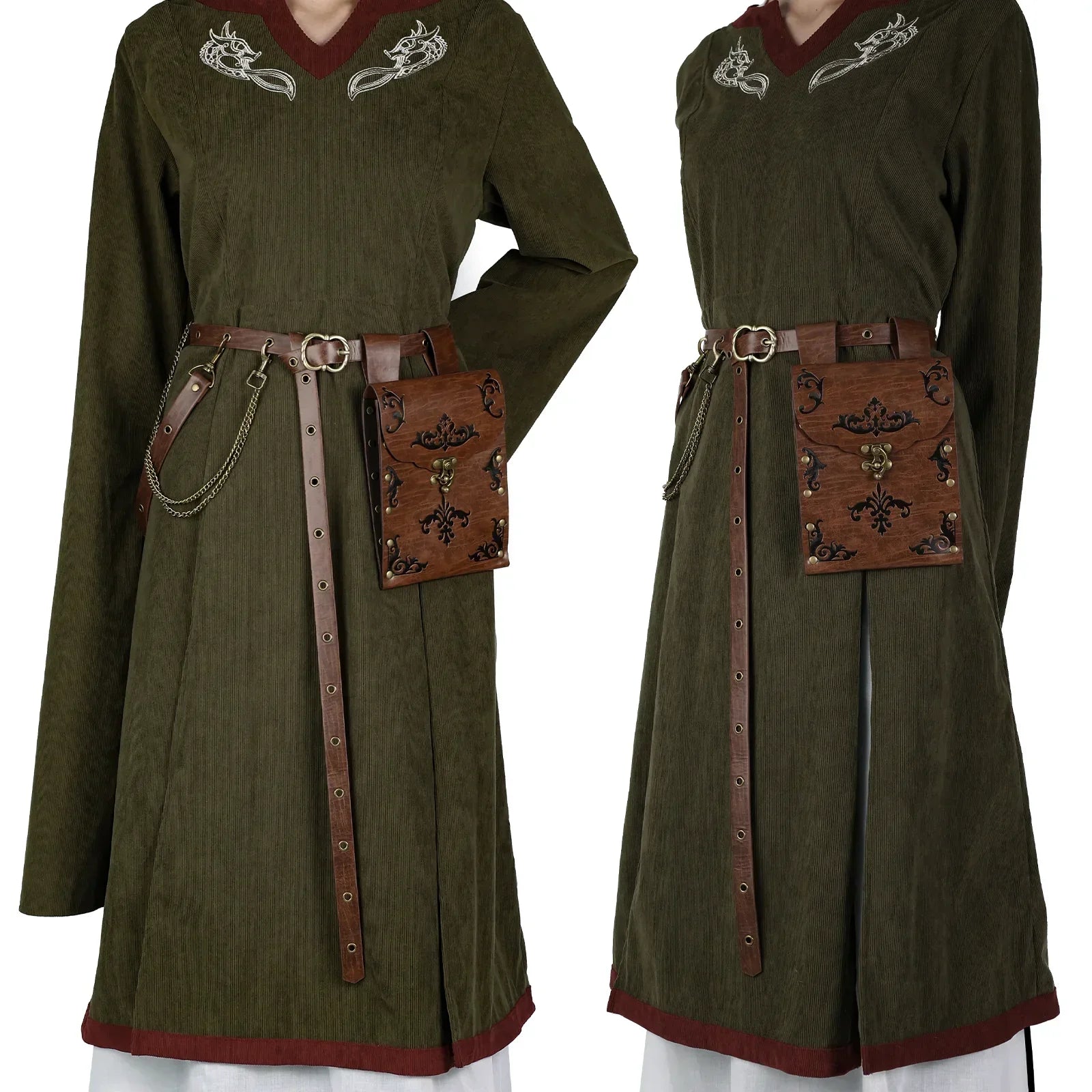 Medieval DIY Belt with Vintage Bag