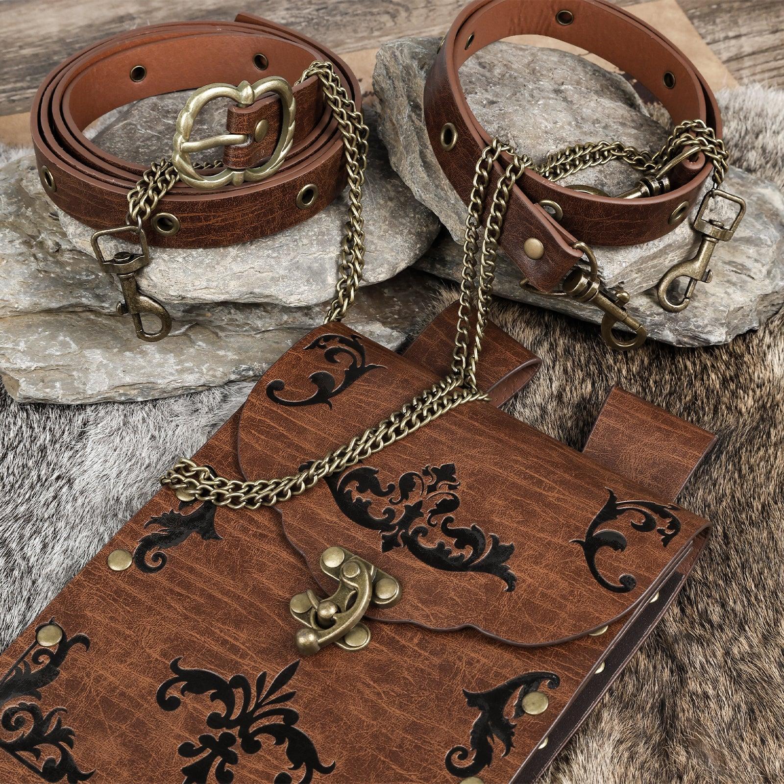 Medieval DIY Belt with Vintage Bag