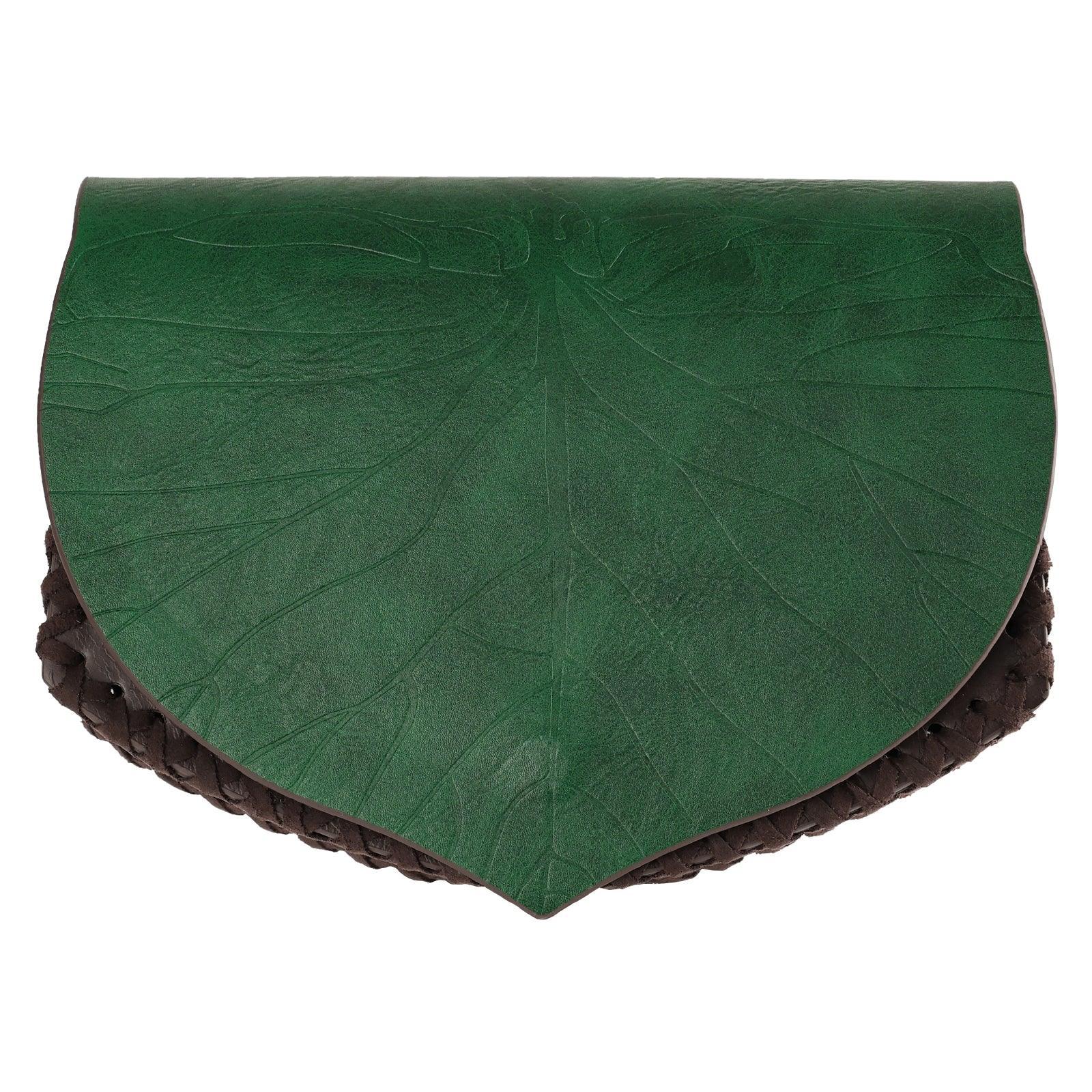 Medieval Leaf Belt Bag with Belt