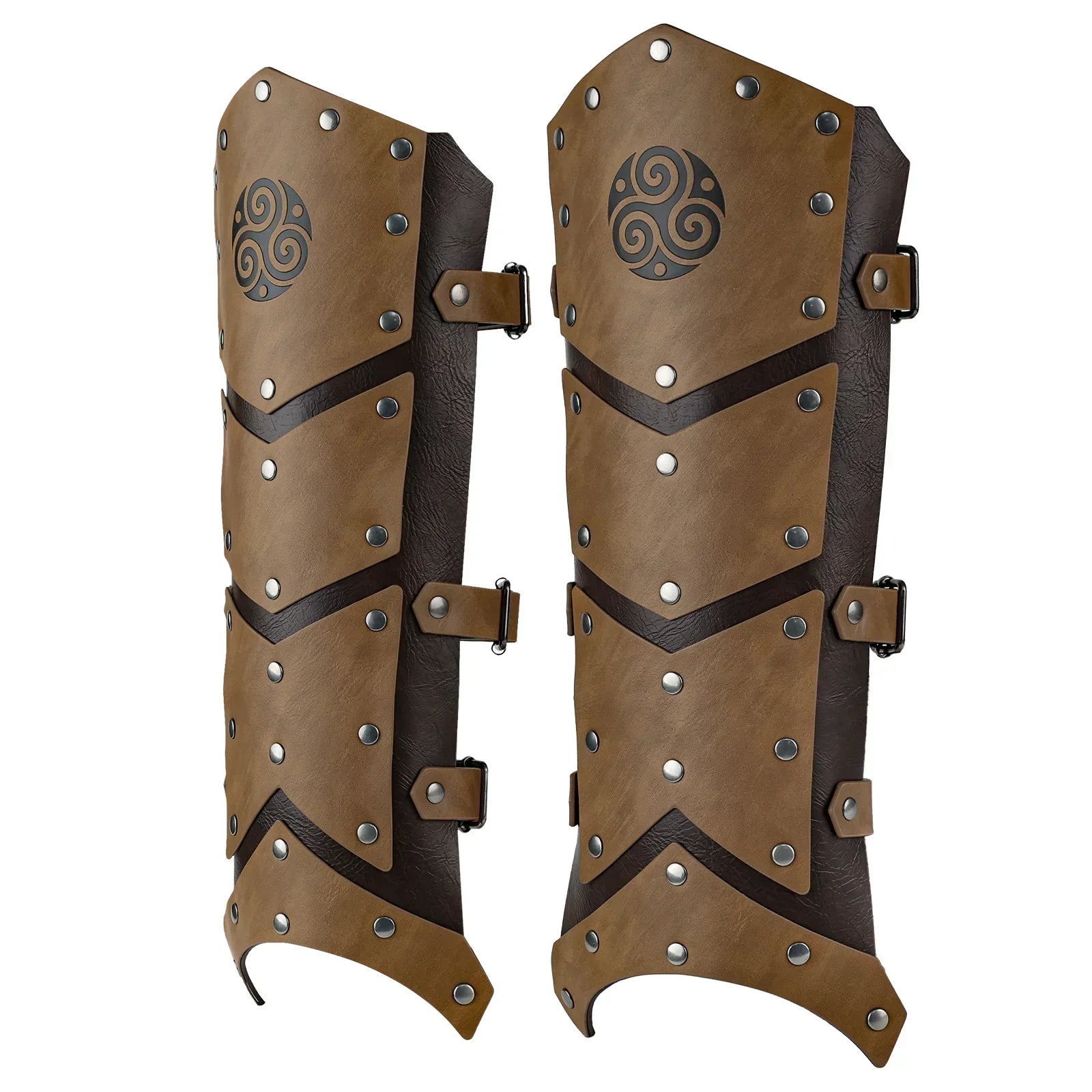 6 PCs Medieval Faux Leather Armor Set for Kids