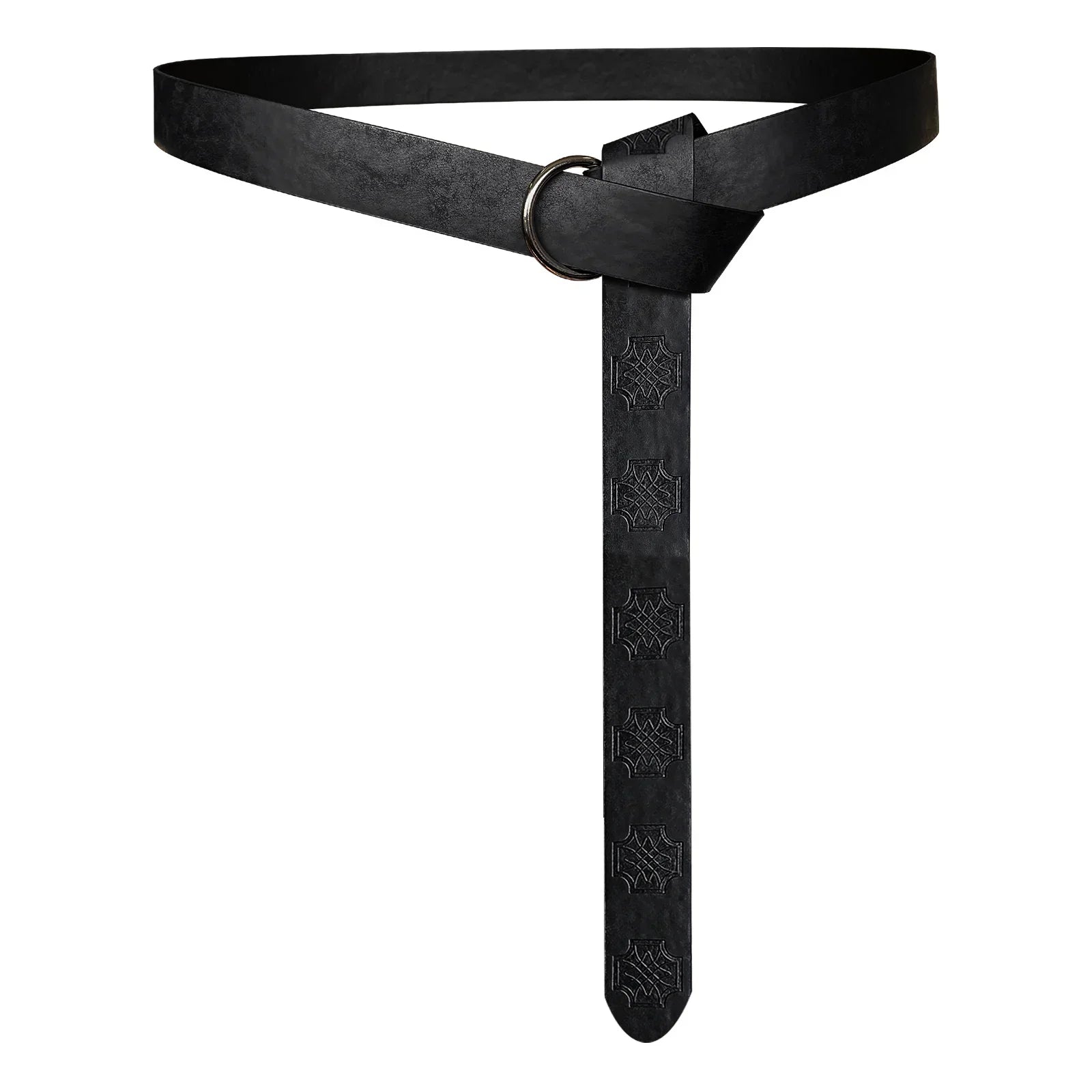 Medieval Embossed O-Ring Belt