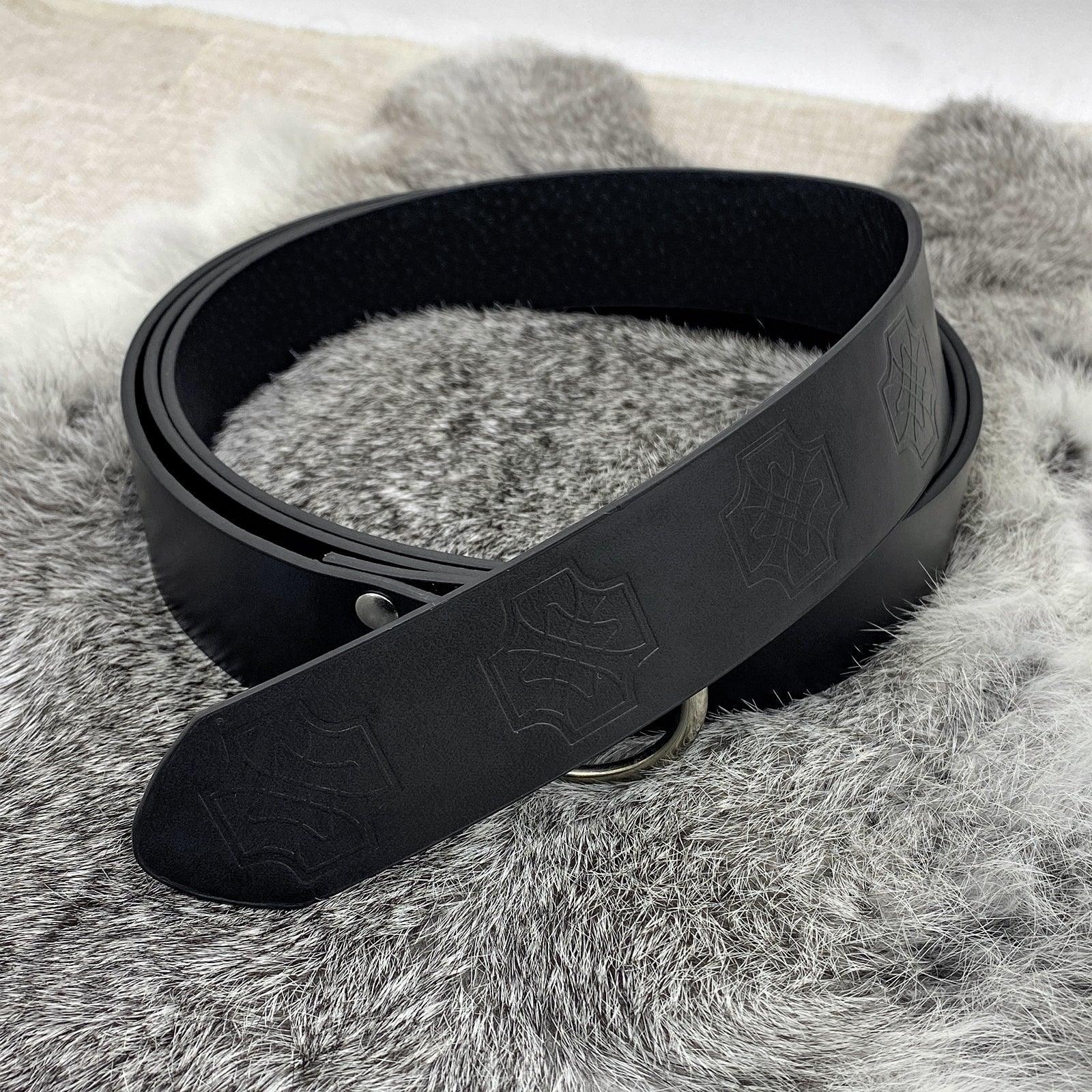 Medieval Embossed O-Ring Belt