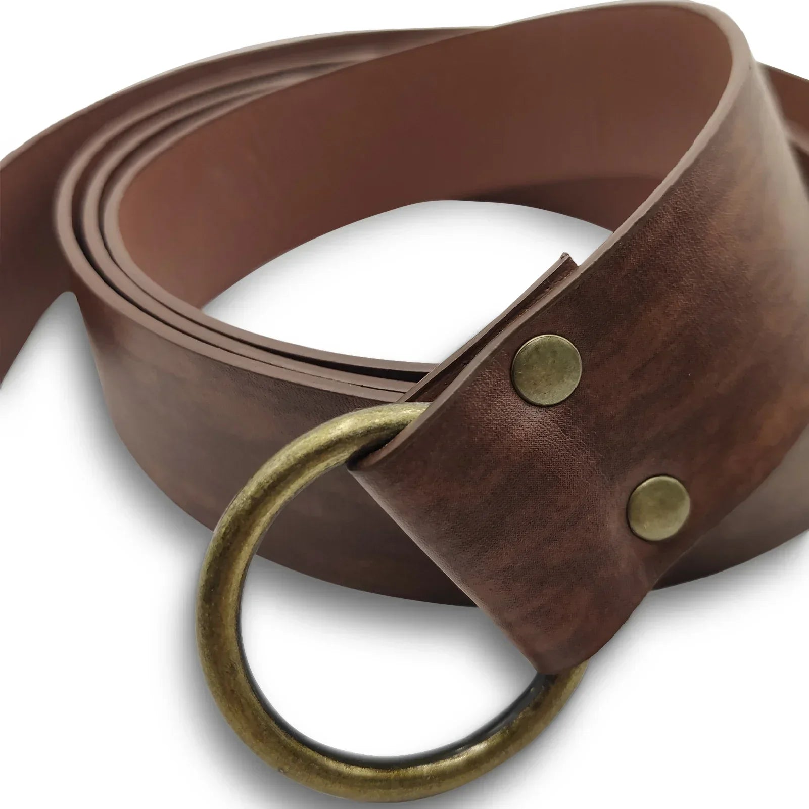 Medieval Embossed O-Ring Belt
