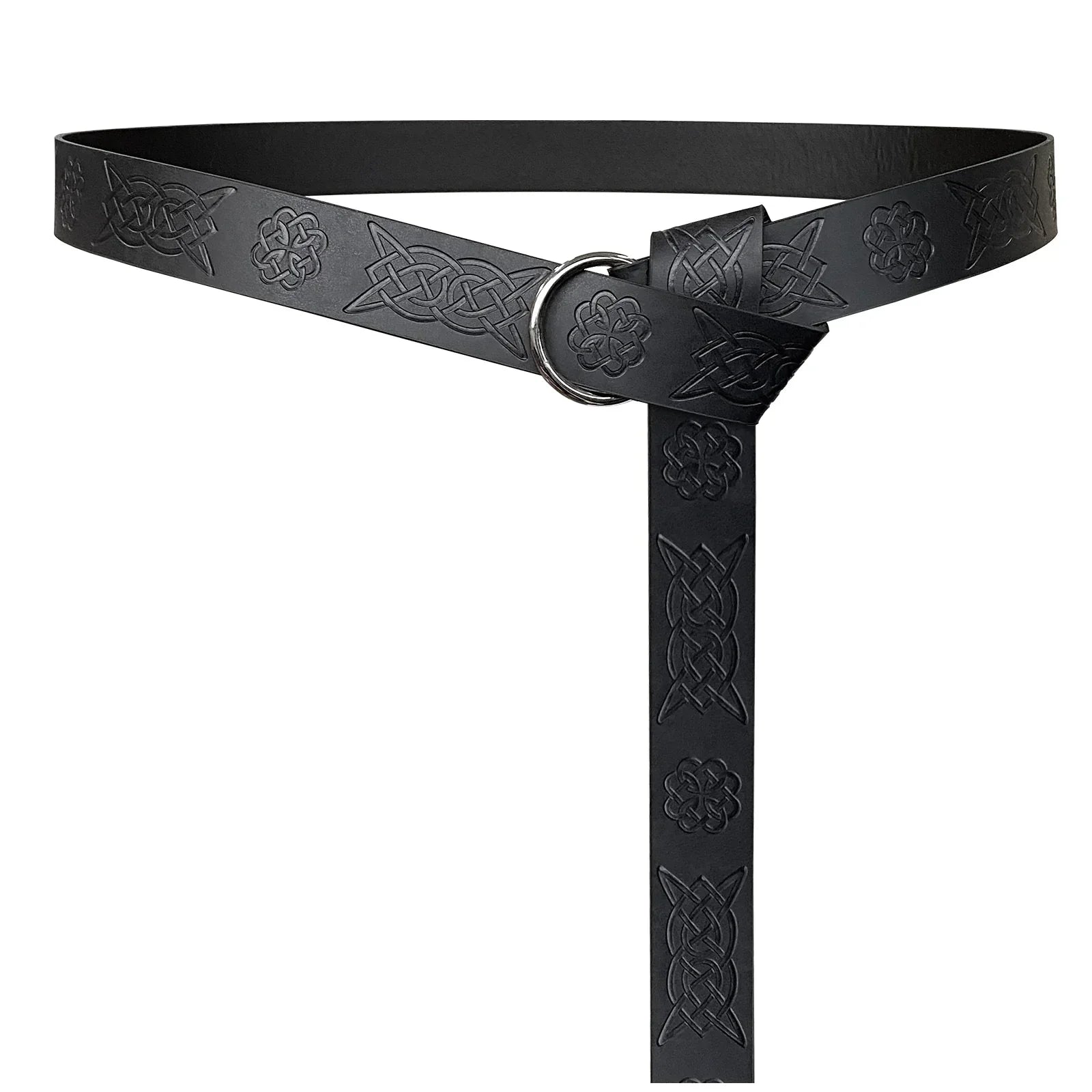 Medieval Embossed O-Ring Belt