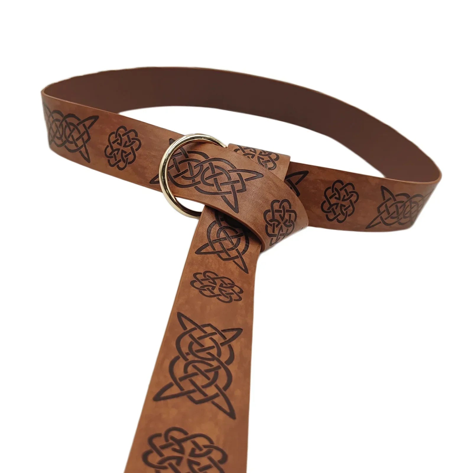 Medieval Embossed O-Ring Belt