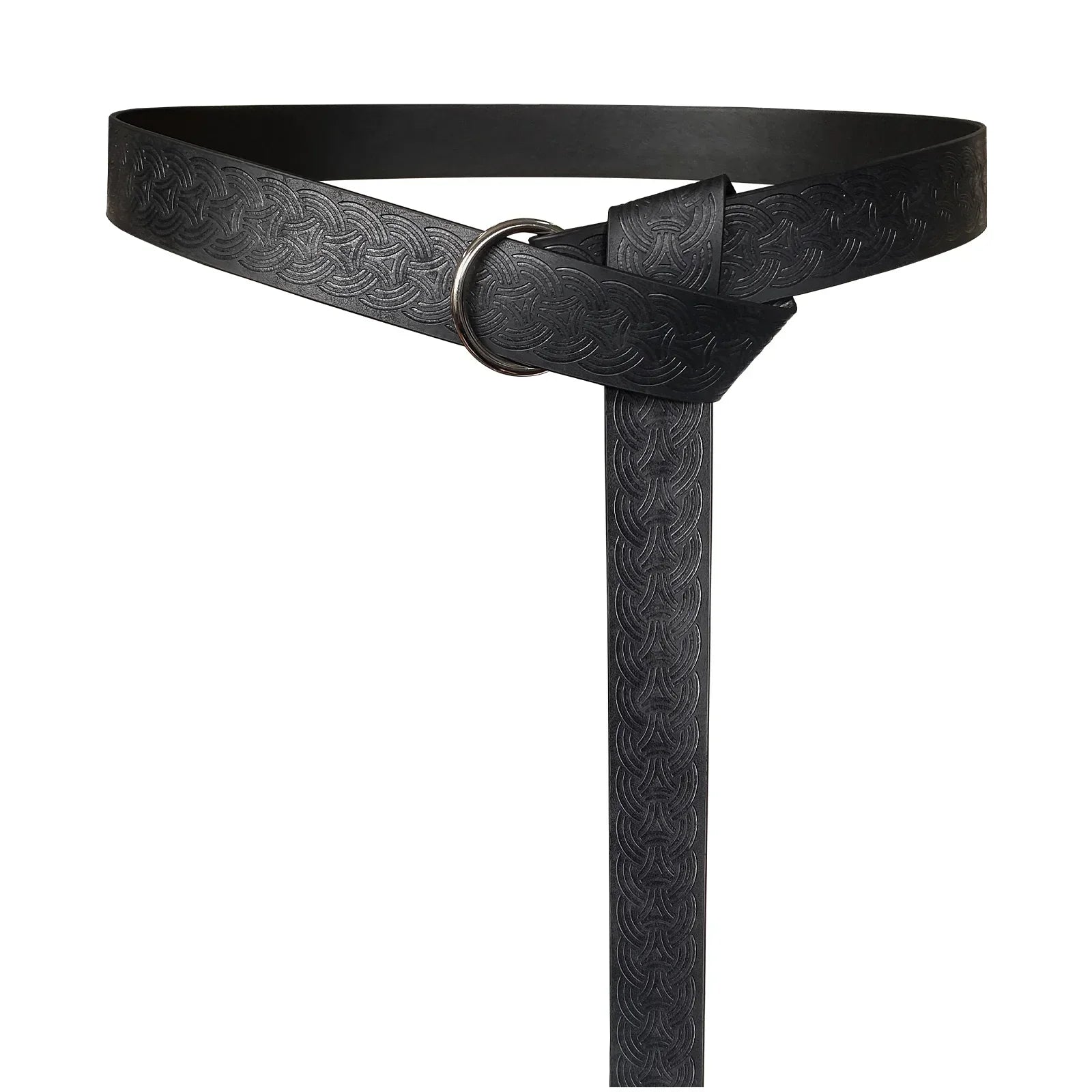 Medieval Embossed O-Ring Belt