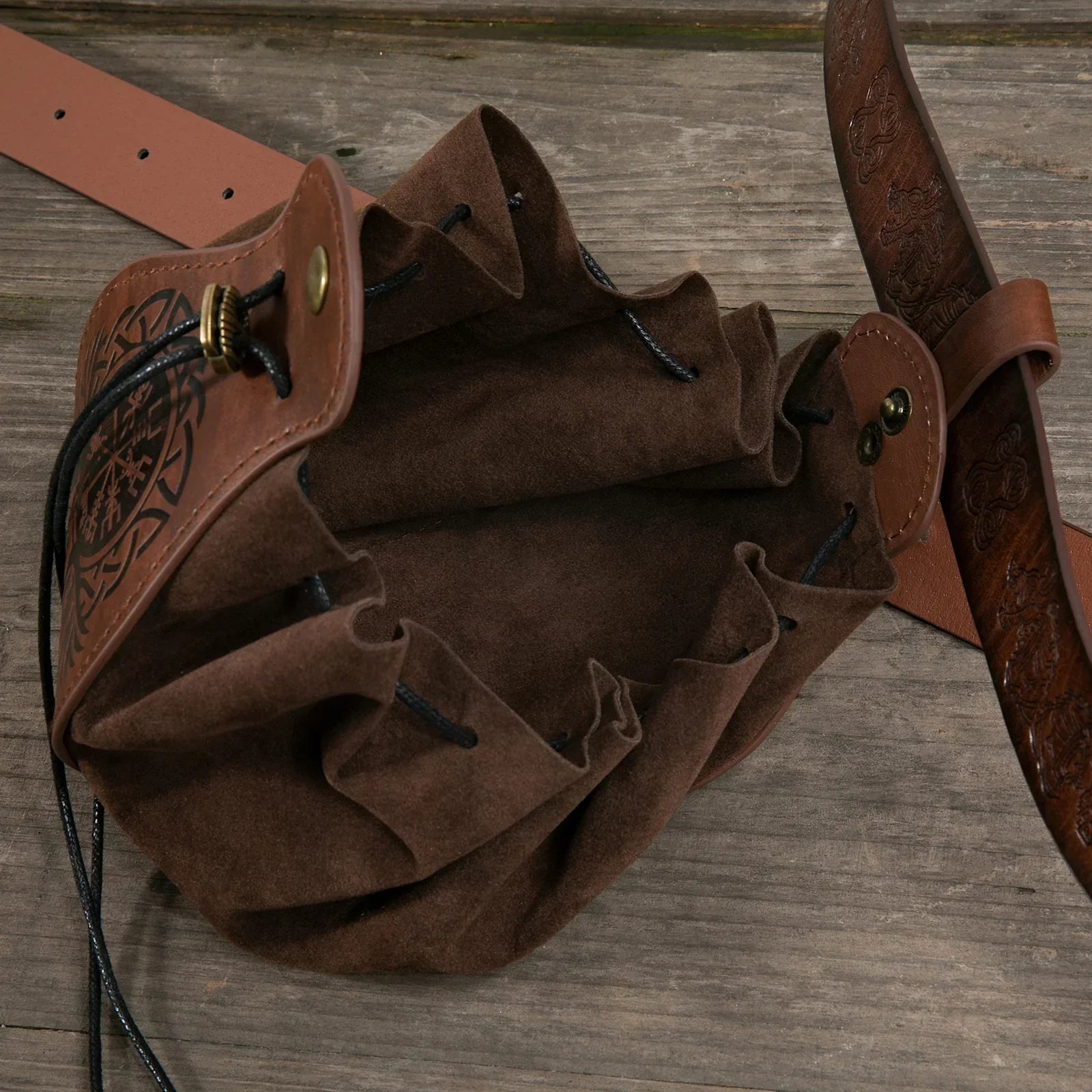 Vintage Portable Drawstring Purse