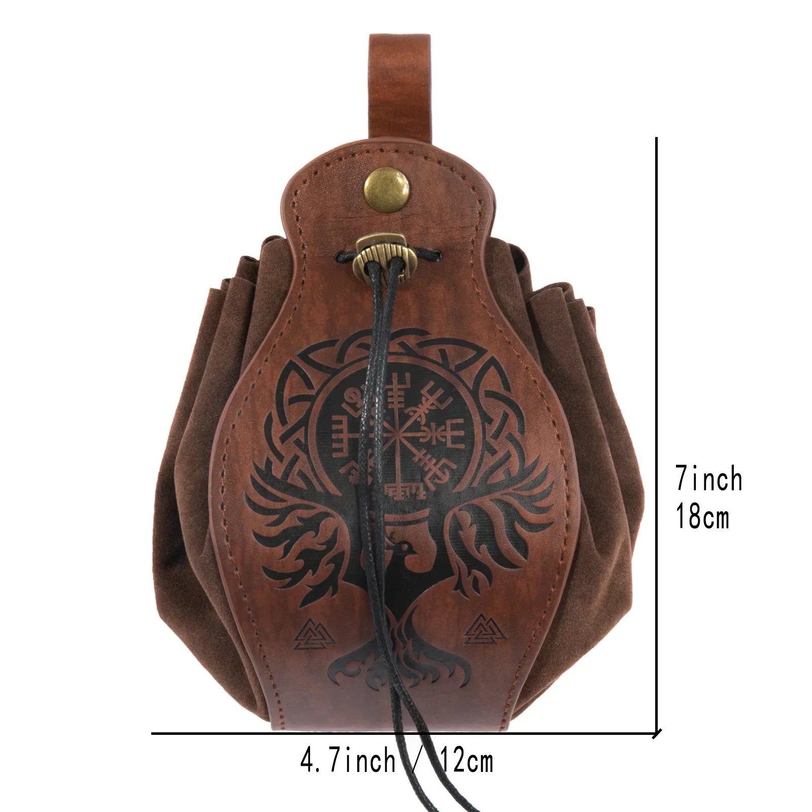 Vintage Portable Drawstring Purse