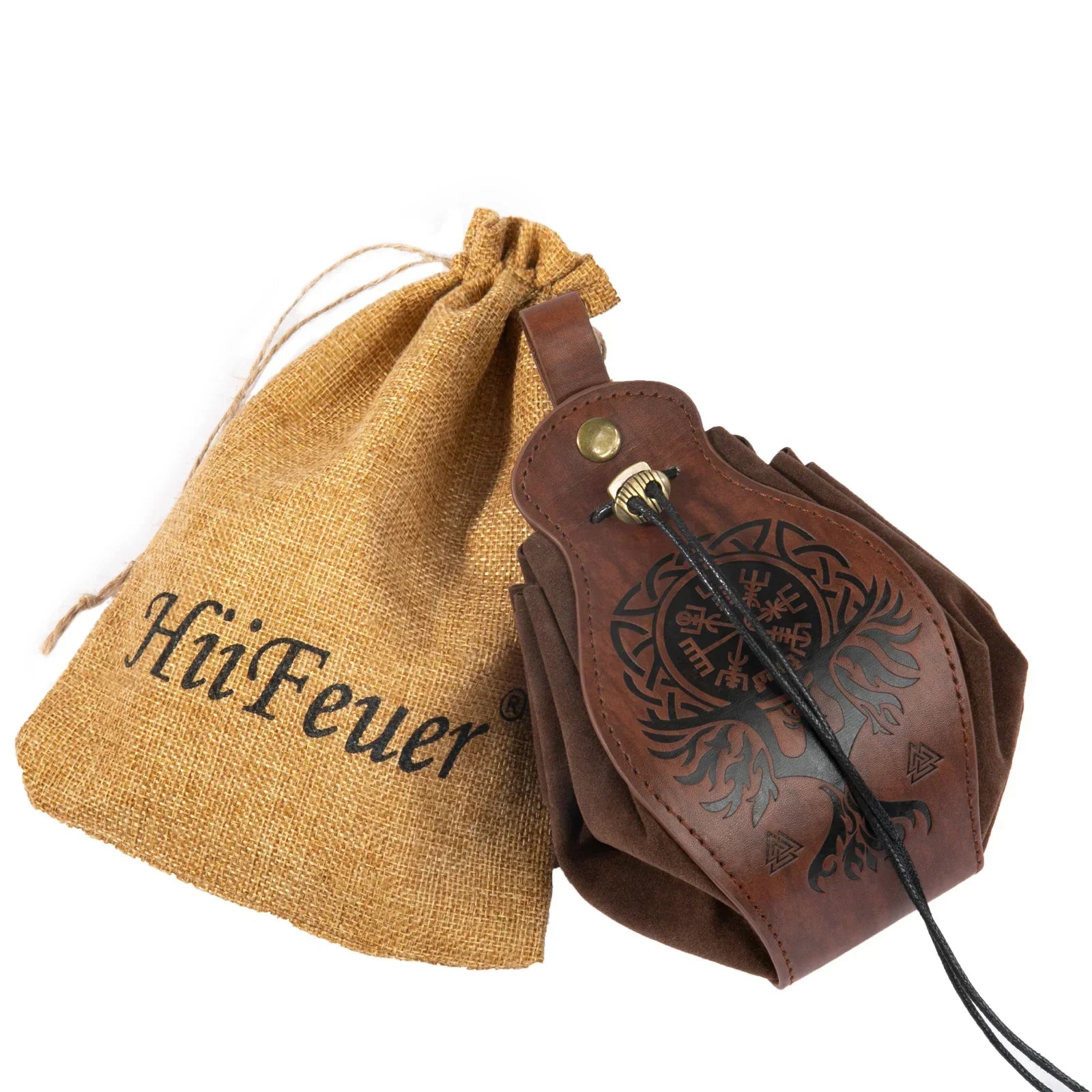 Vintage Portable Drawstring Purse