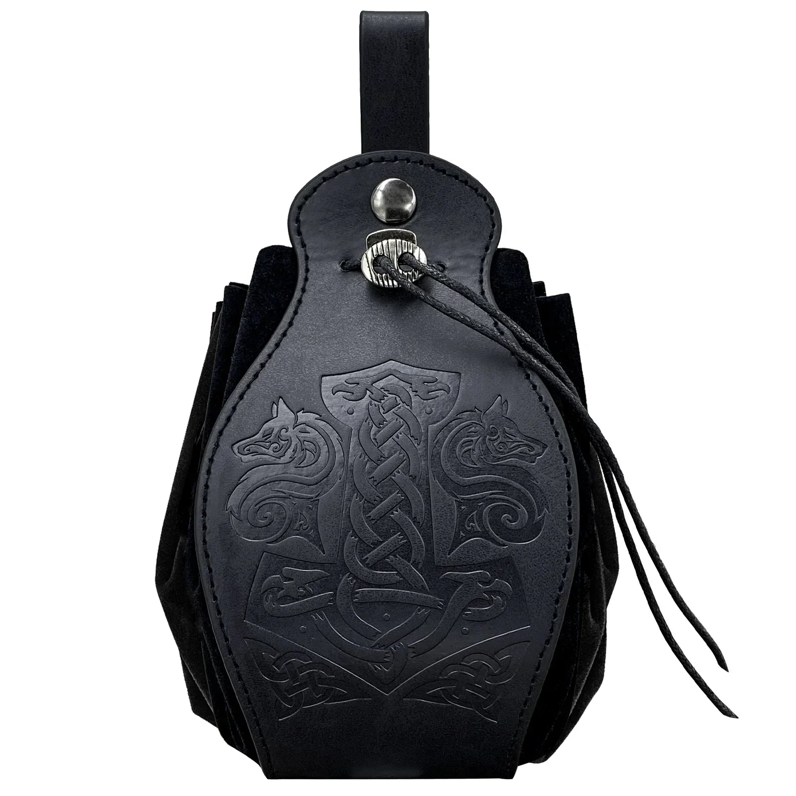 Vintage Portable Drawstring Purse