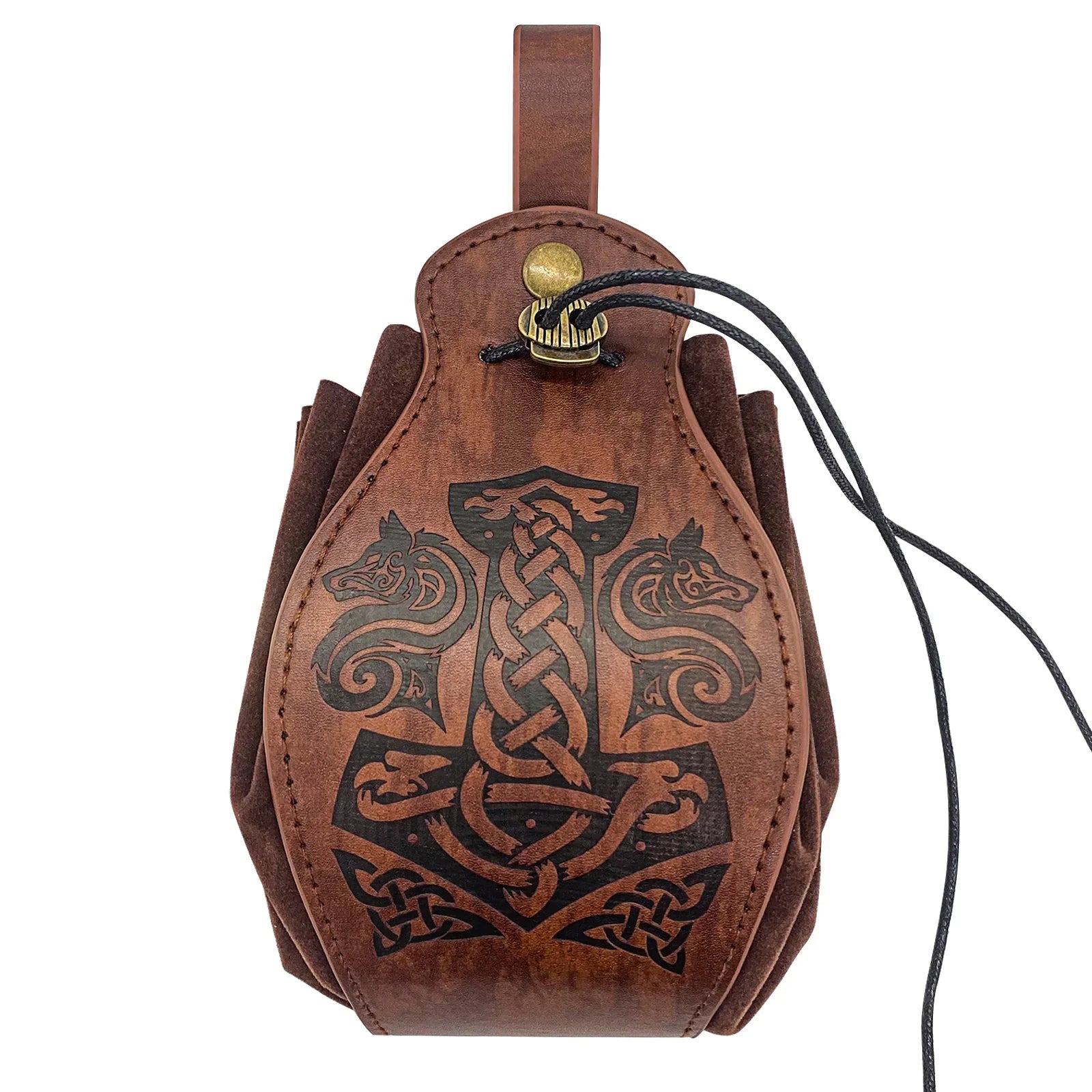 Vintage Portable Drawstring Purse