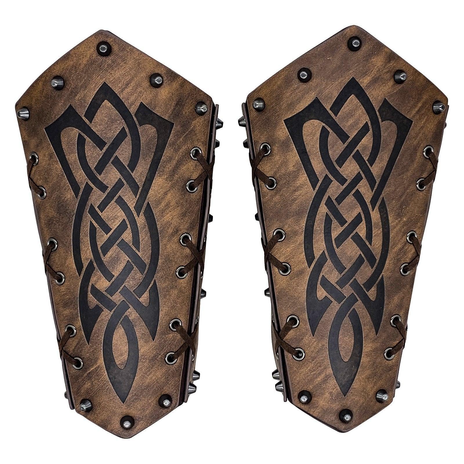 Medieval Knight Arm Bracers