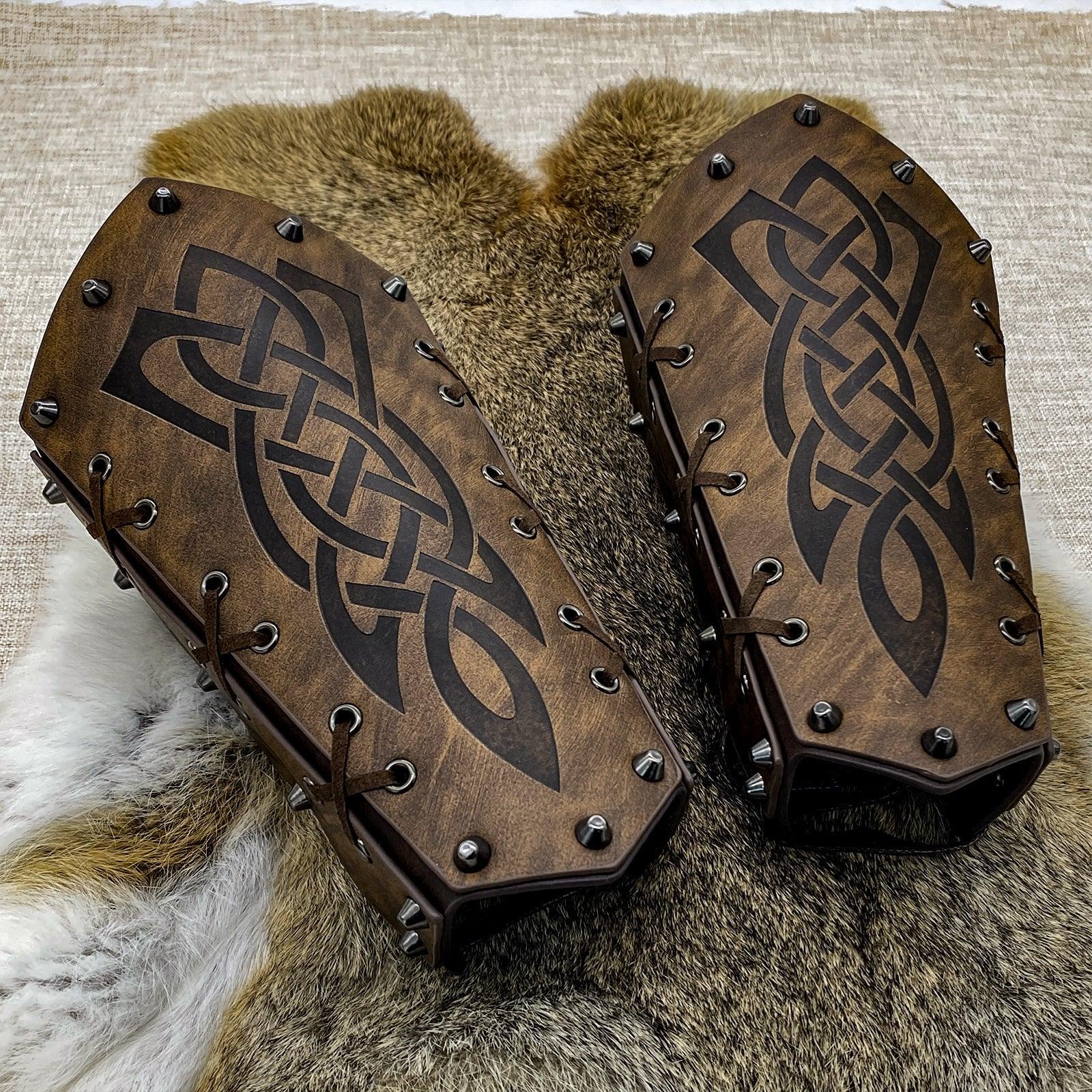 Medieval Knight Arm Bracers