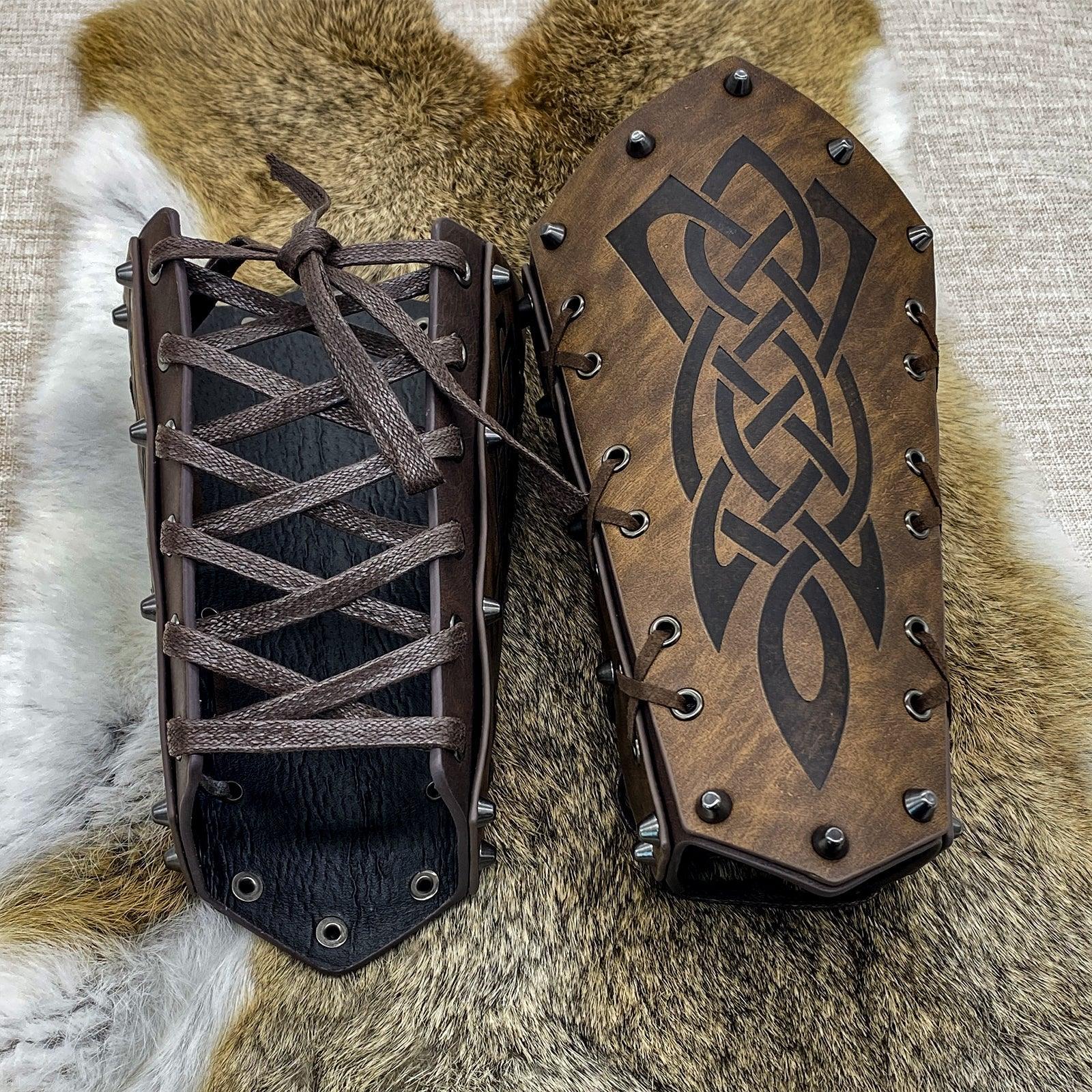 Medieval Knight Arm Bracers