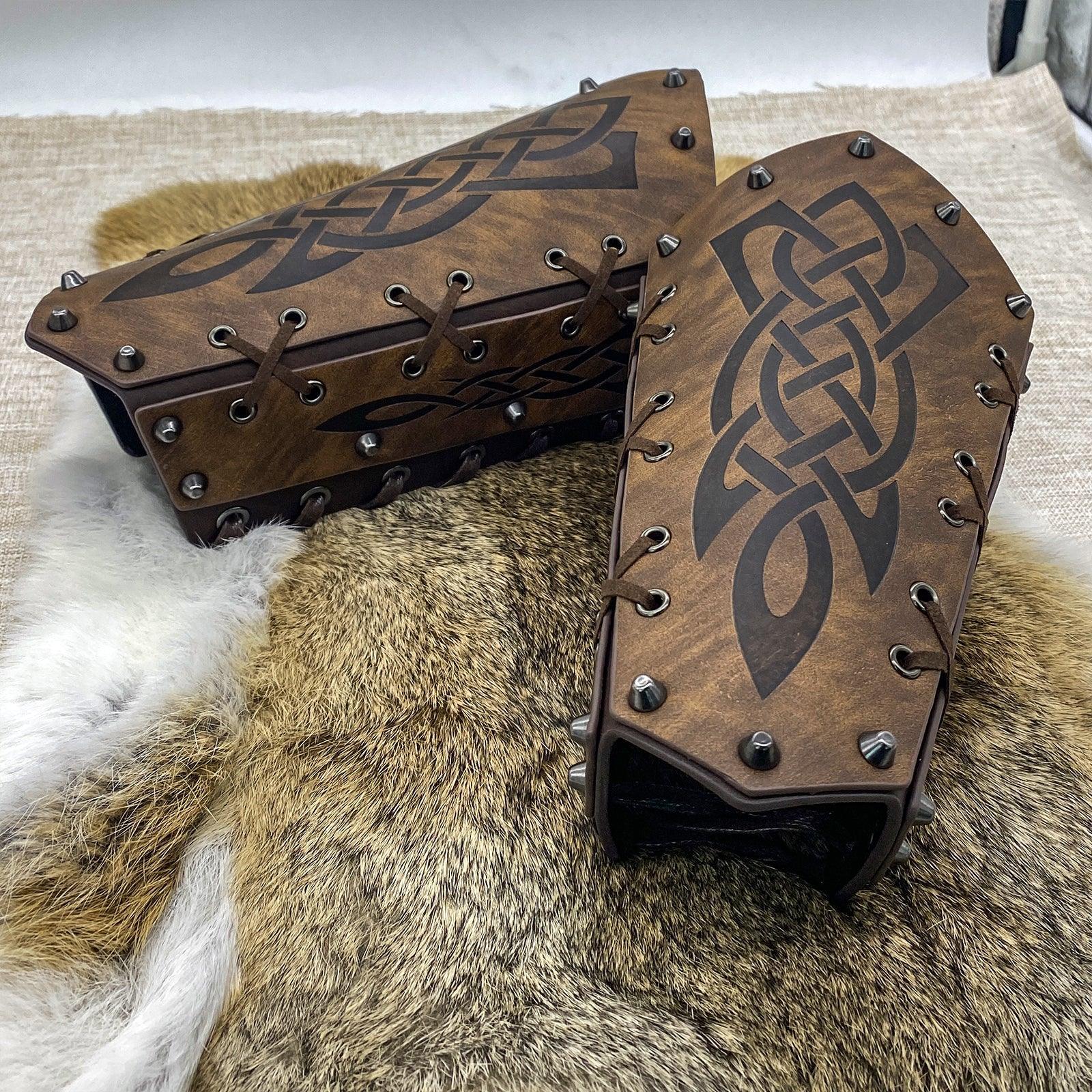 Medieval Knight Arm Bracers