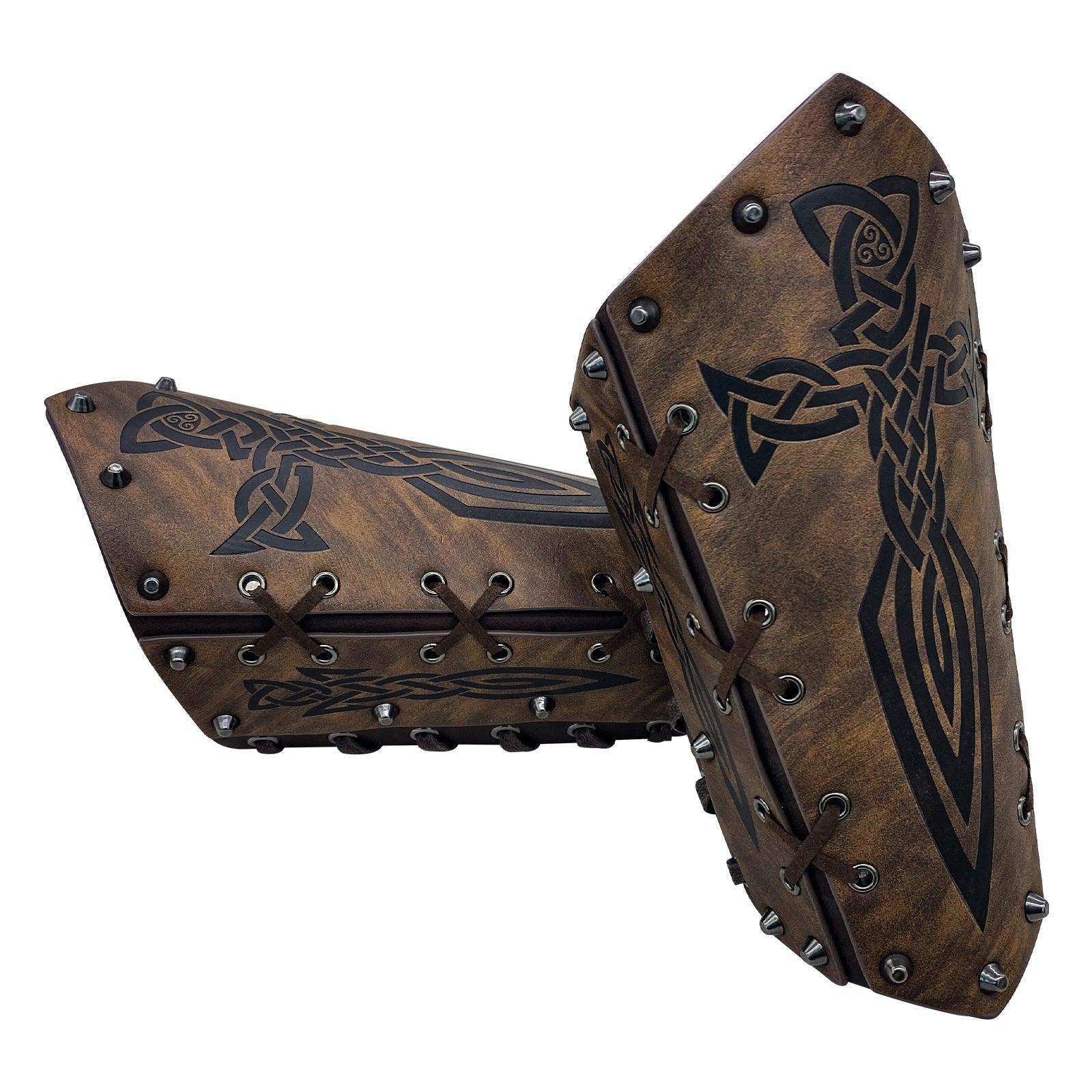 Medieval Knight Arm Bracers