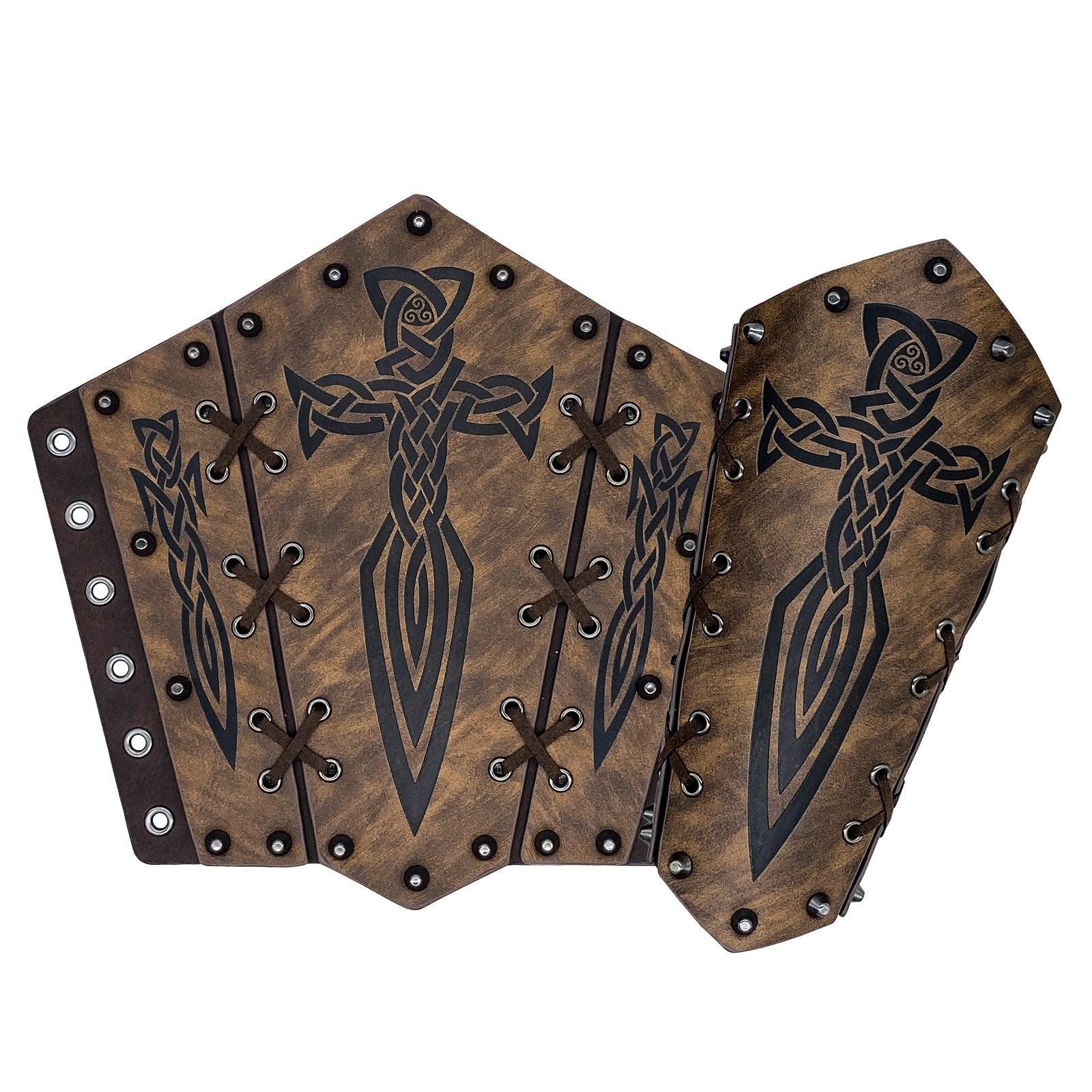 Medieval Knight Arm Bracers