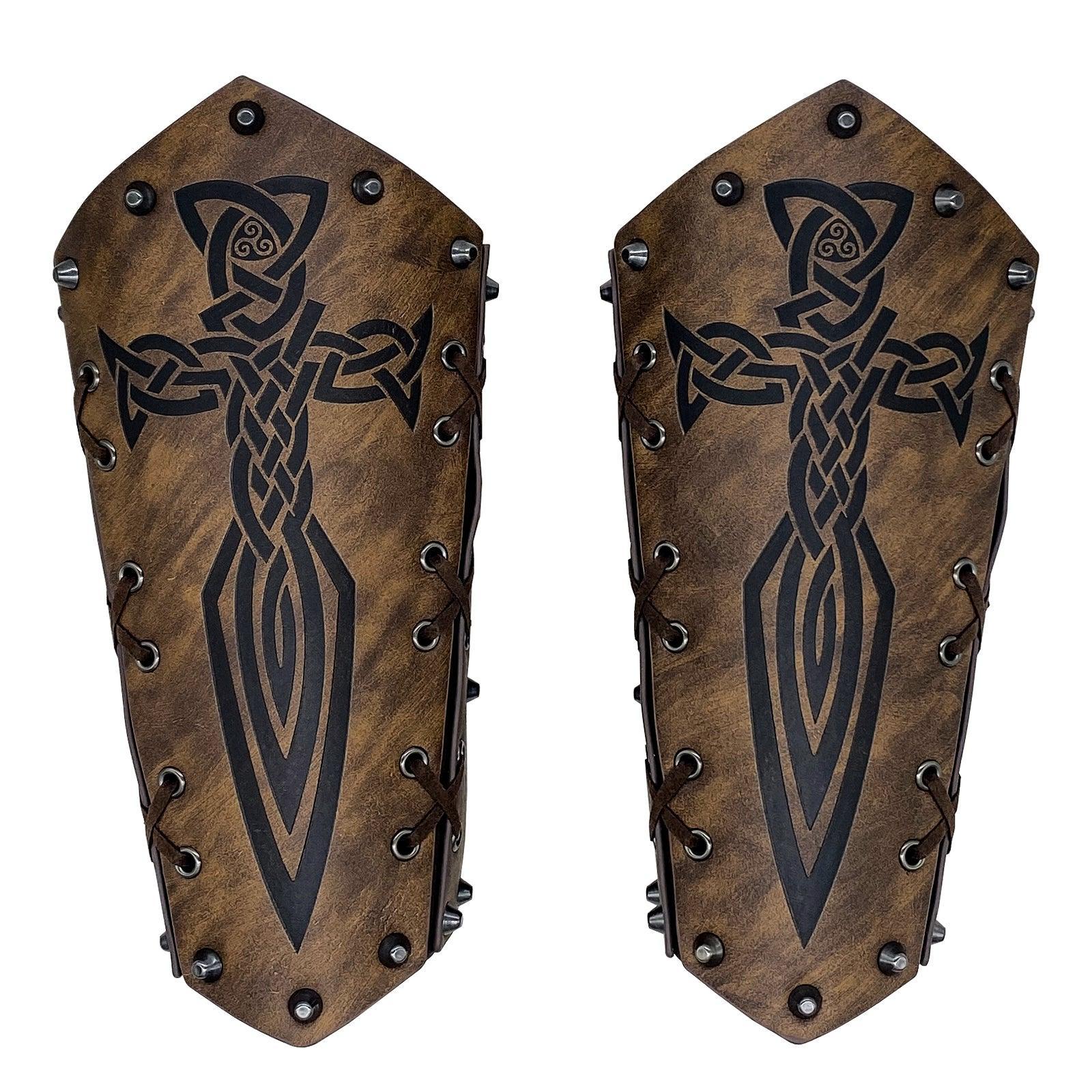 Medieval Knight Arm Bracers