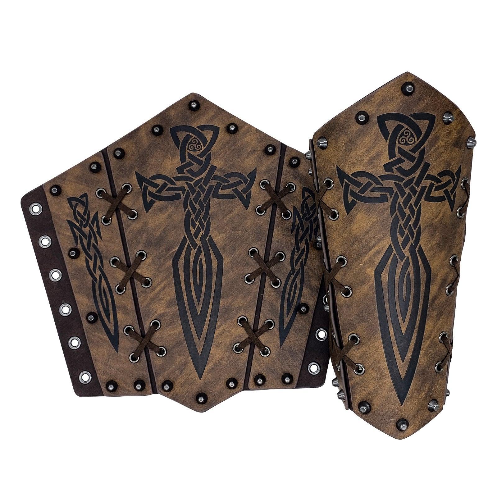 Medieval Knight Arm Bracers