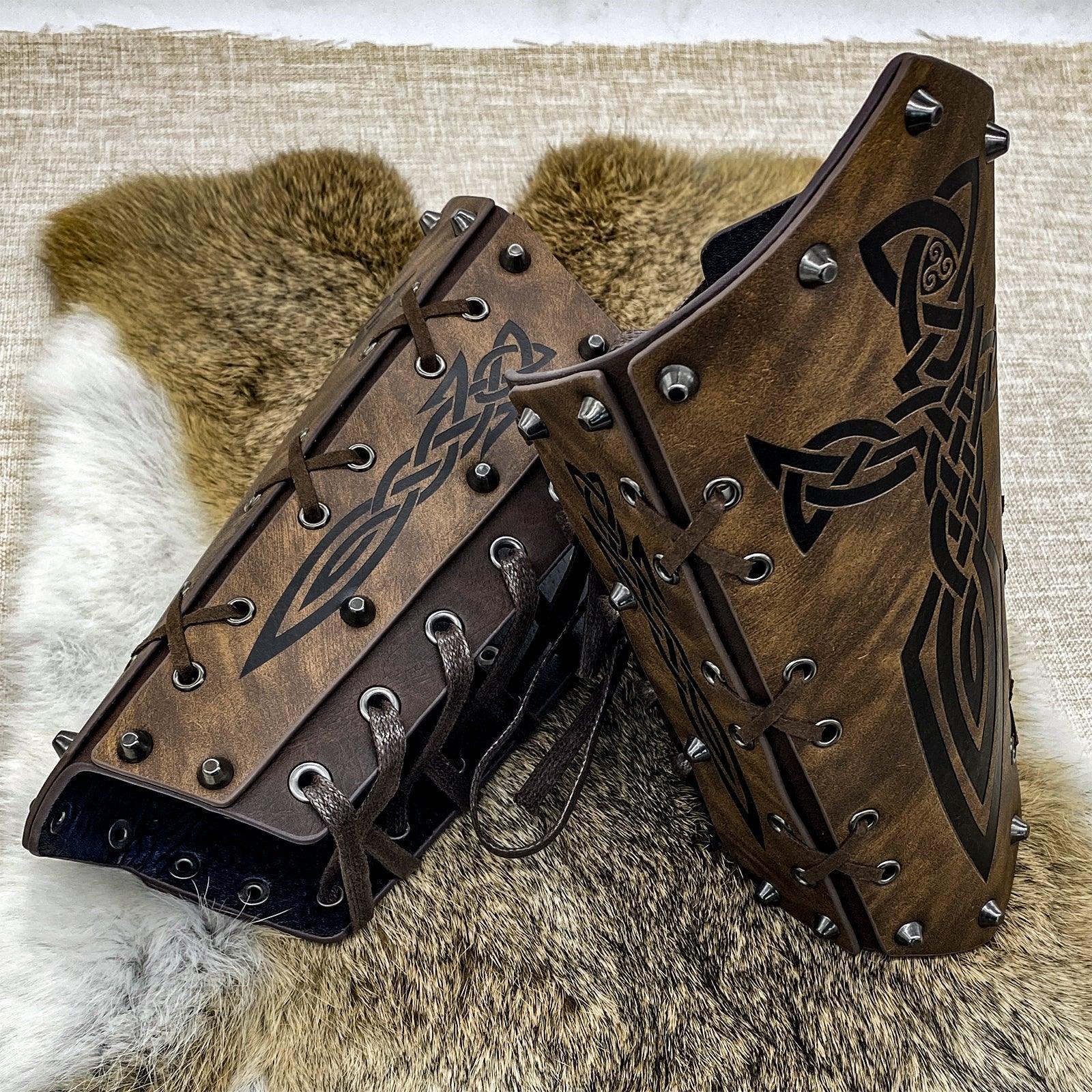 Medieval Knight Arm Bracers