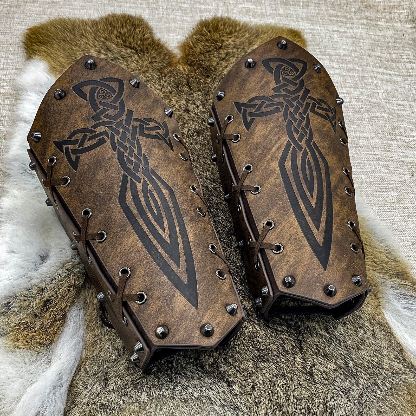 Medieval Knight Arm Bracers