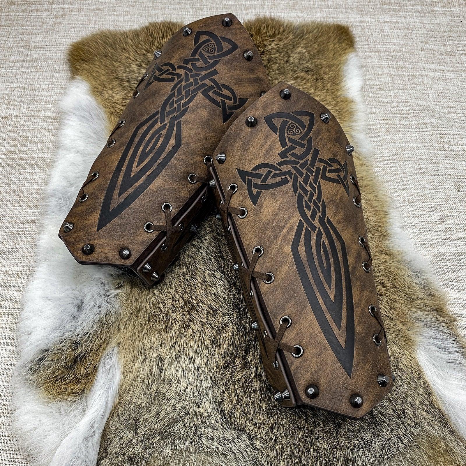 Medieval Knight Arm Bracers