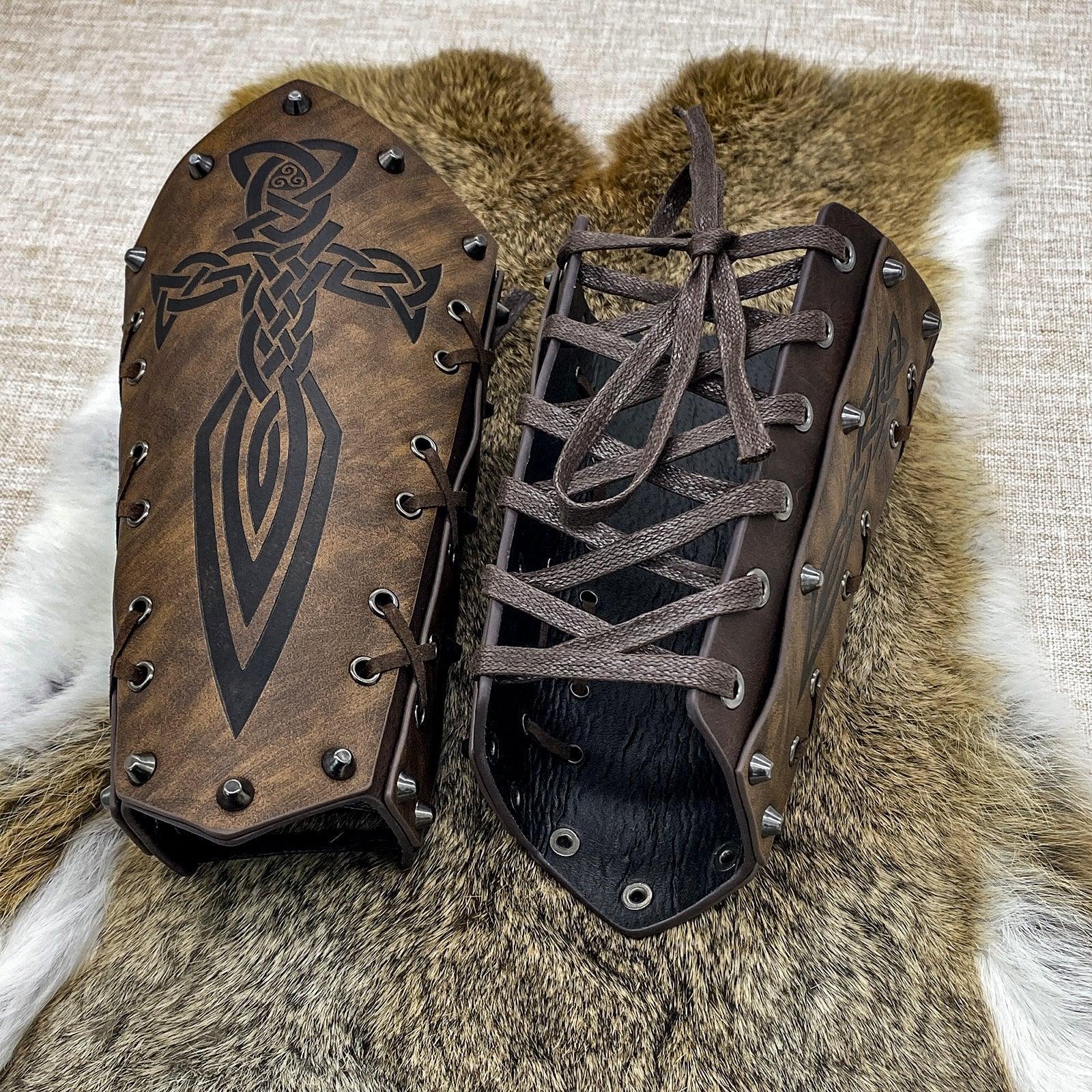 Medieval Knight Arm Bracers