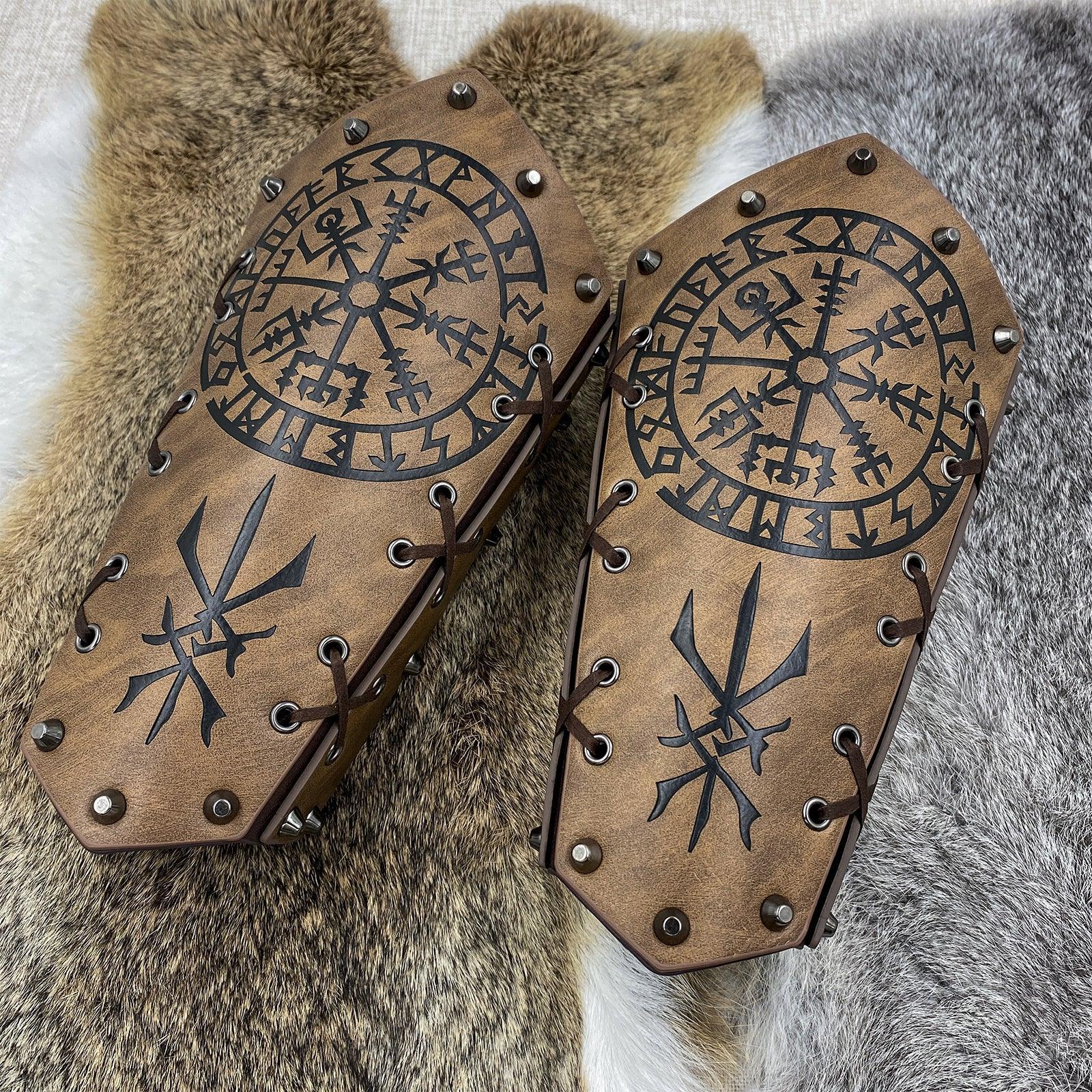 Medieval Knight Arm Bracers