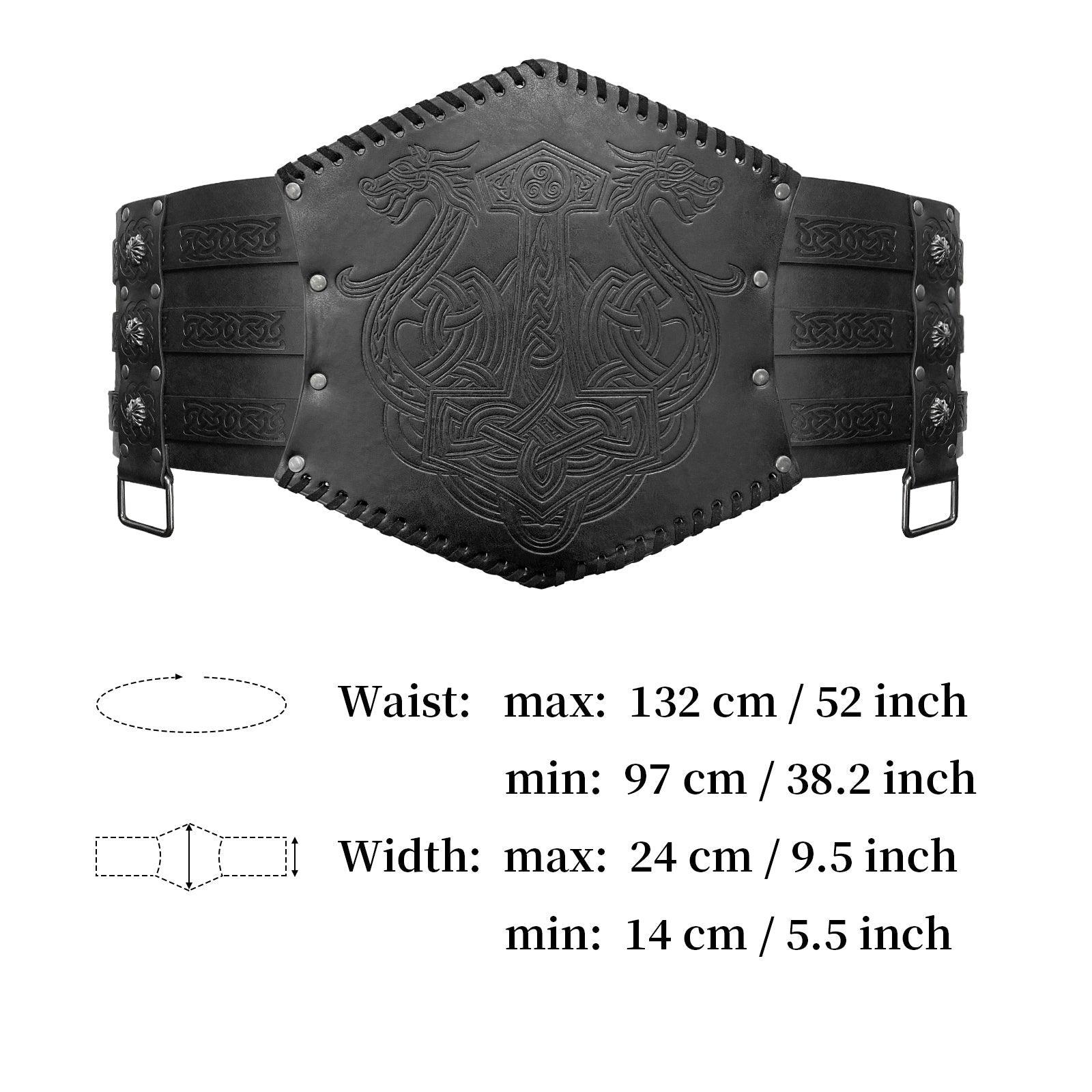 Norse Embossed Waist Armor