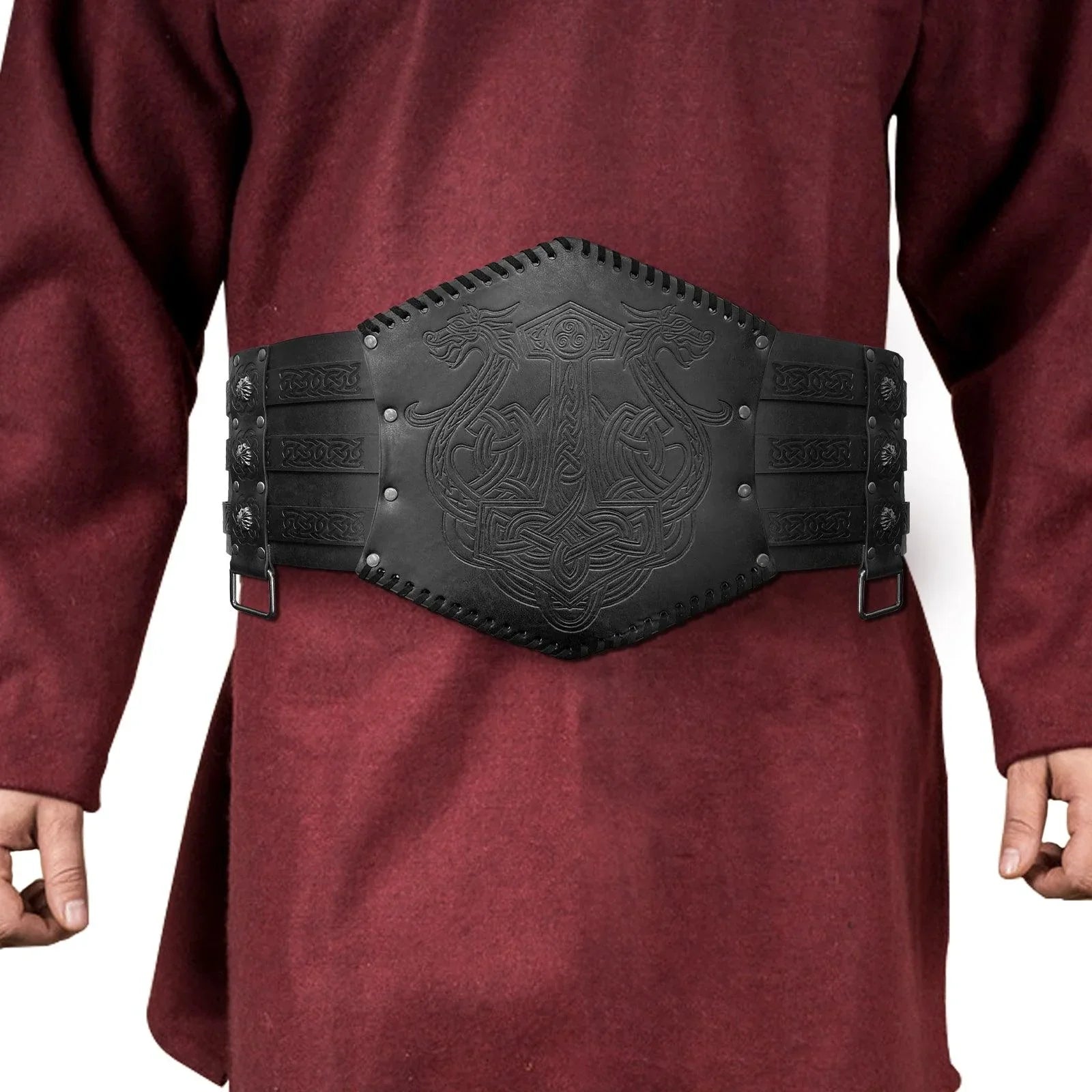 Norse Embossed Waist Armor