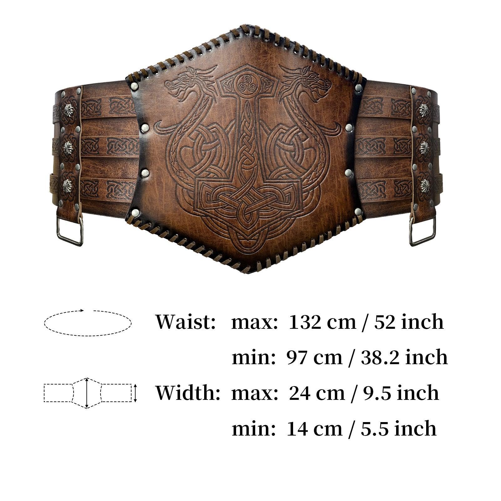 Norse Embossed Waist Armor