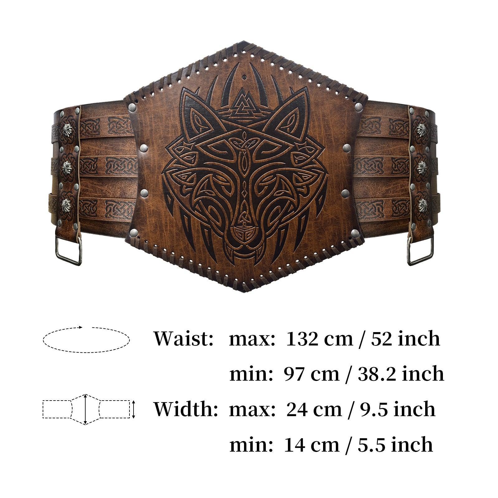 Norse Embossed Waist Armor