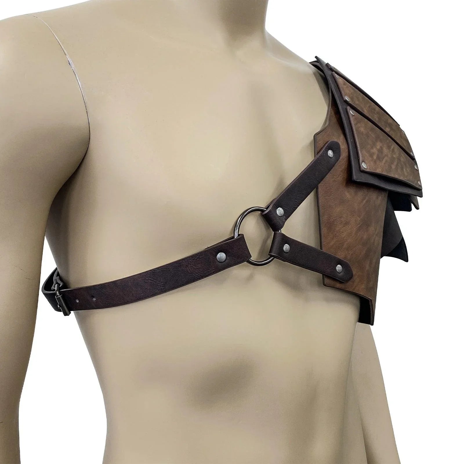 Knights Single Pauldron Shoulder Armor