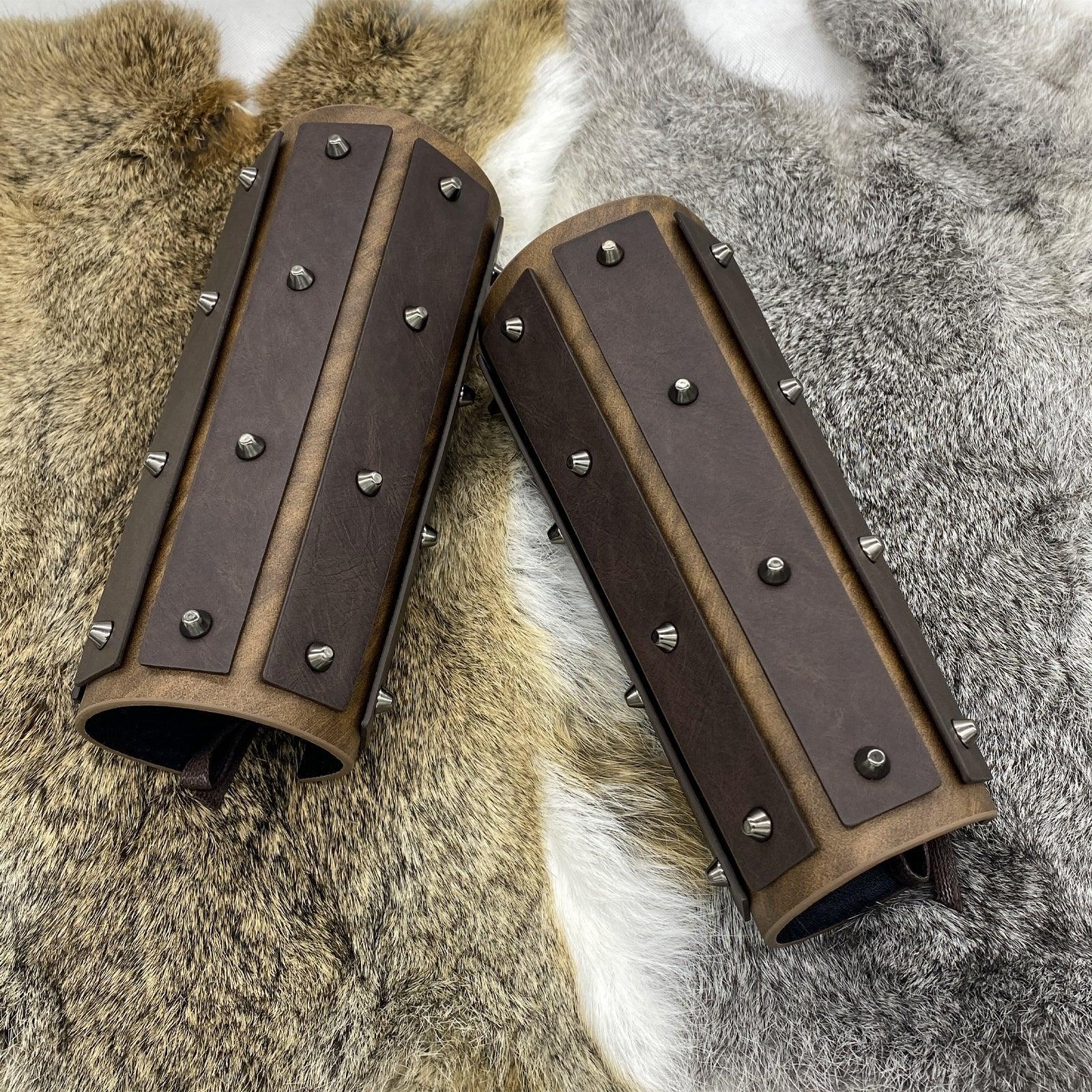 Medieval Brigandine Arm Guards