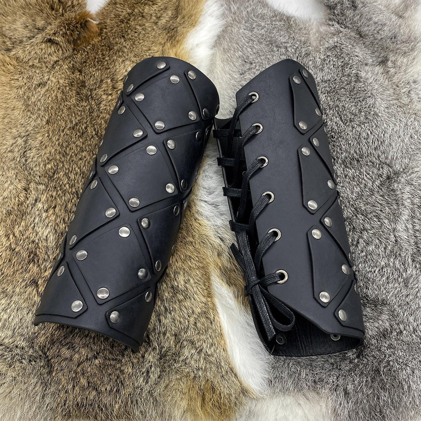 Medieval Brigandine Arm Guards
