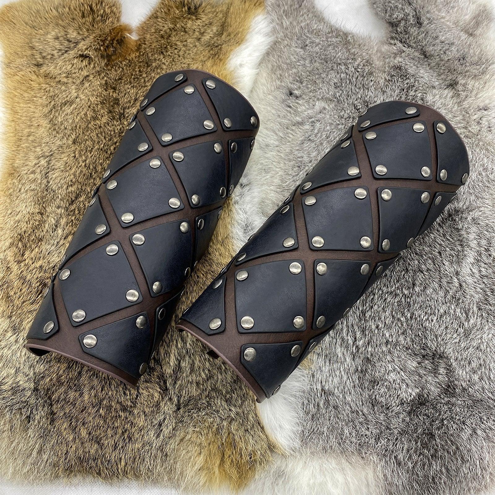 Medieval Brigandine Arm Guards