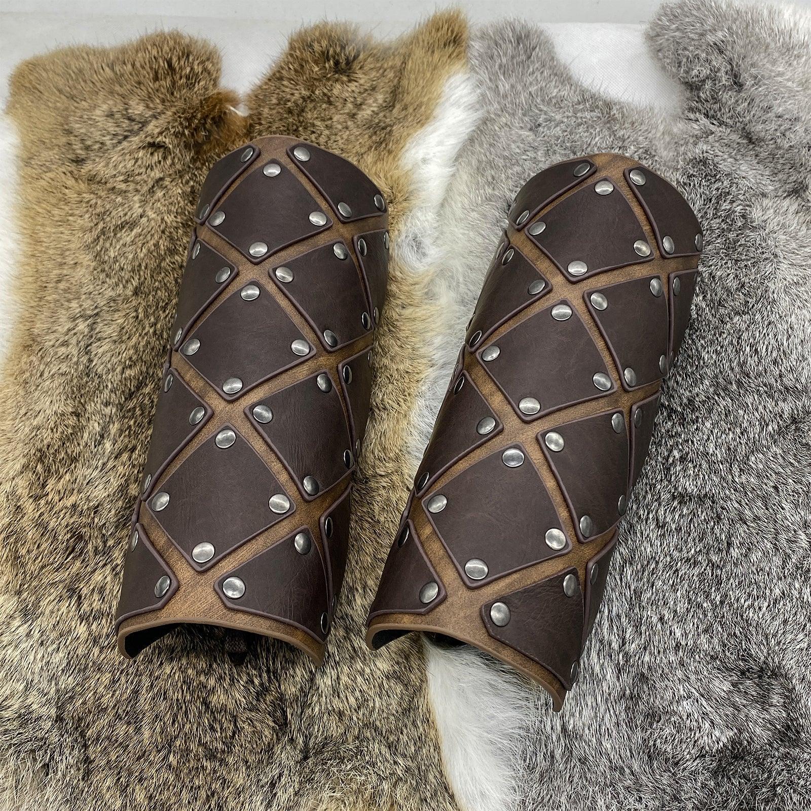 Medieval Brigandine Arm Guards