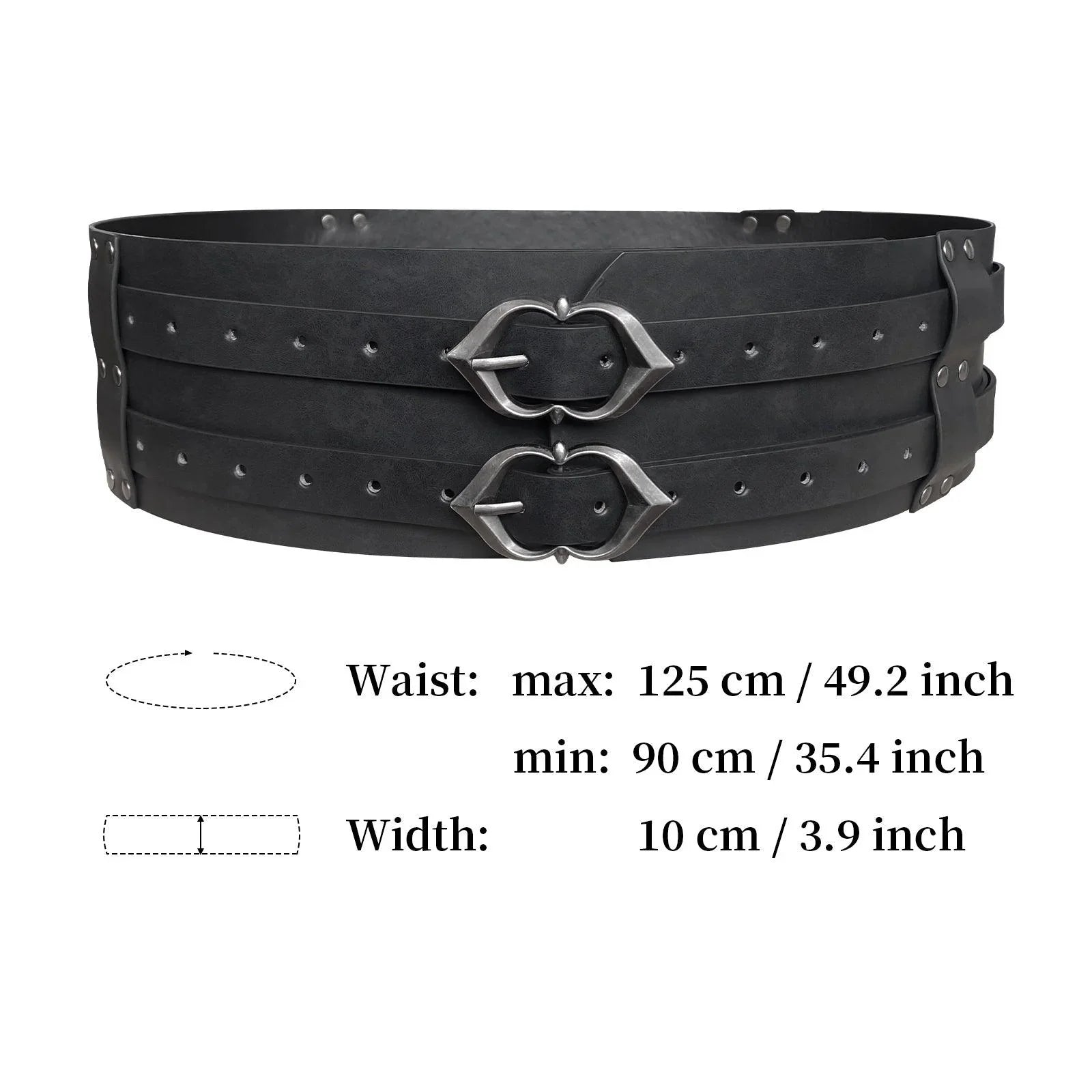 Mercenary&Knights Wide Belt Thigh Armor