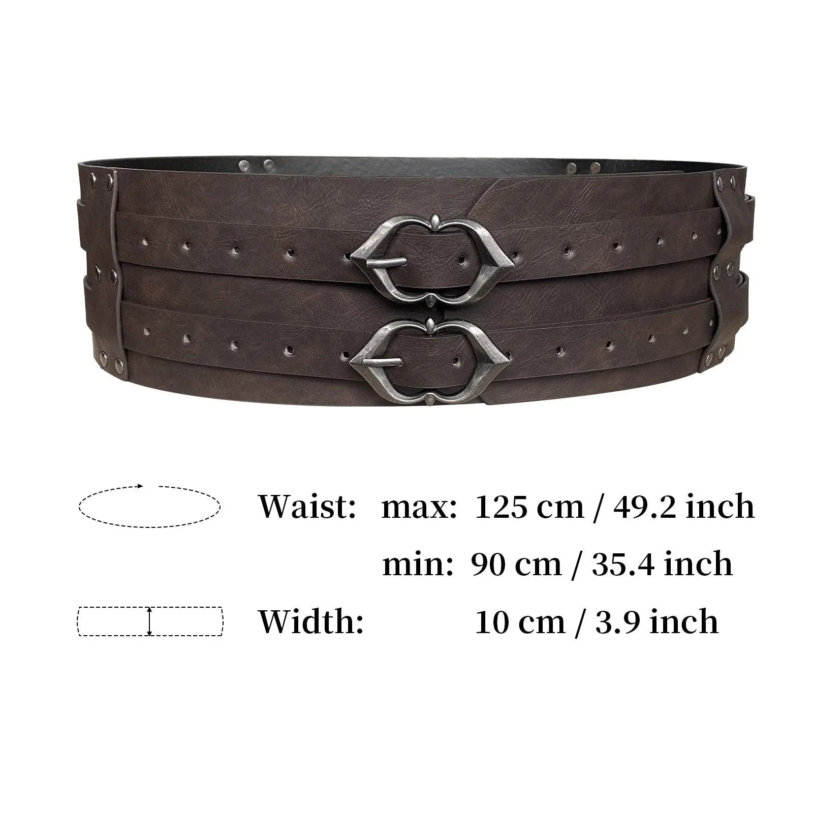 Mercenary&Knights Wide Belt Thigh Armor
