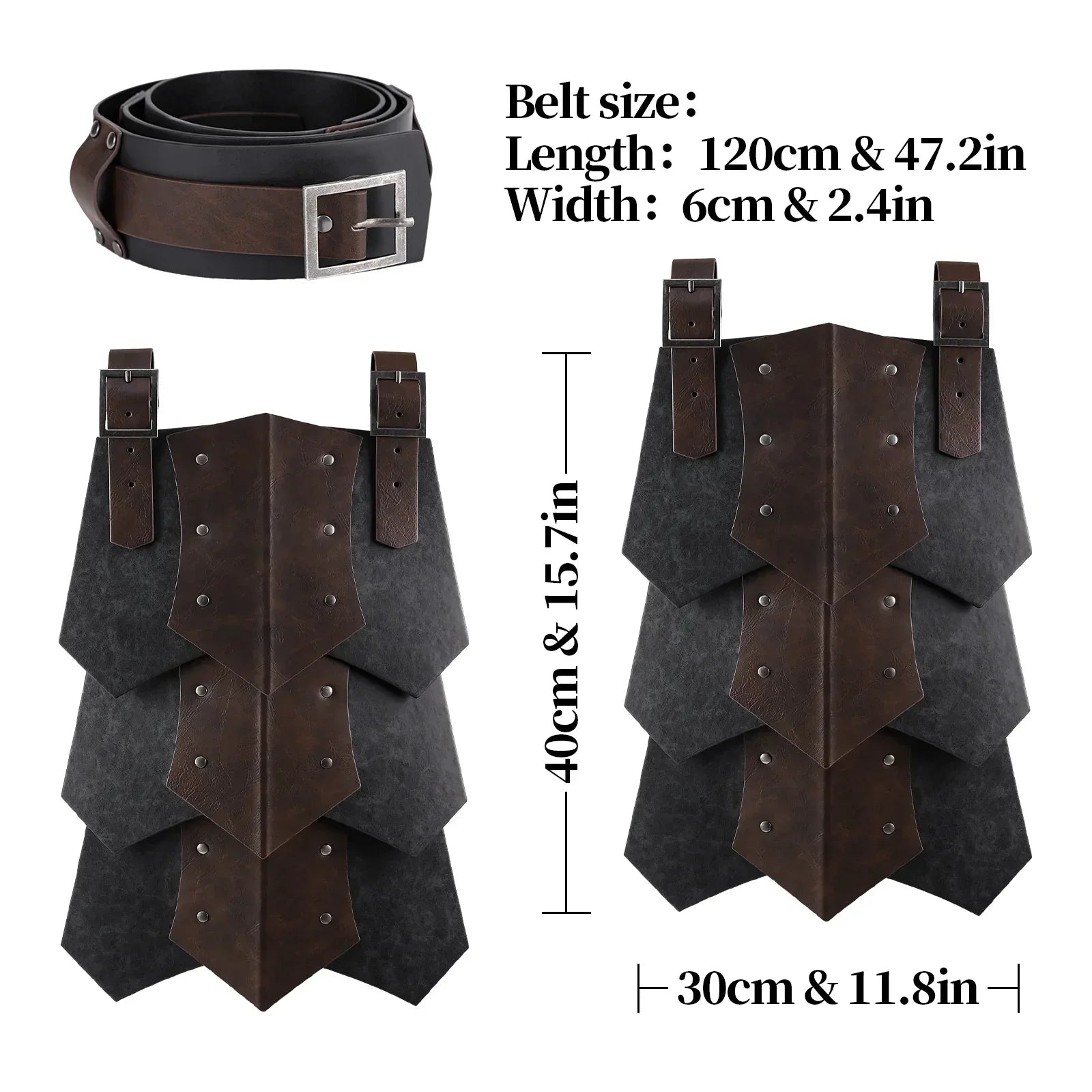 Mercenary&Knights Wide Belt Thigh Armor