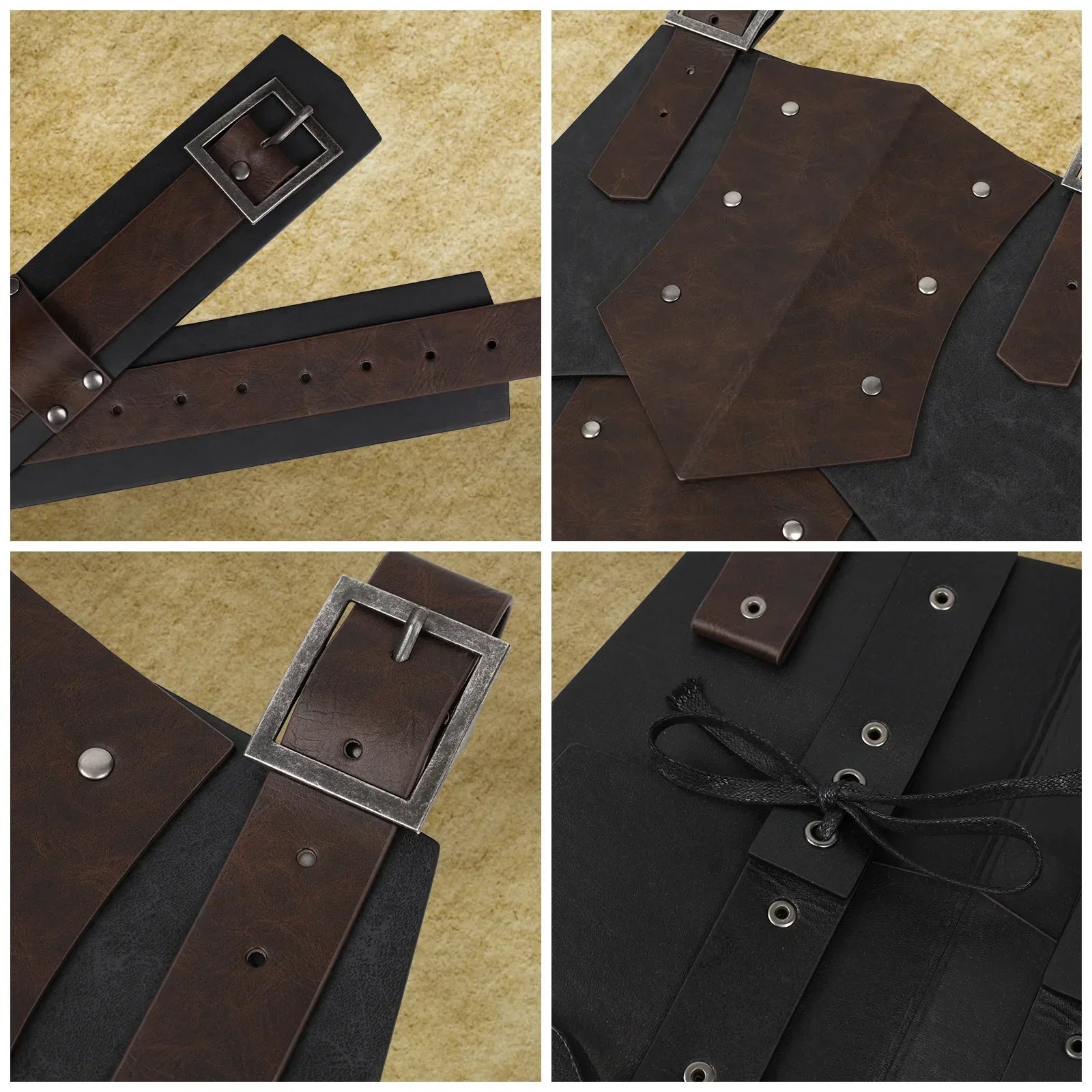 Mercenary&Knights Wide Belt Thigh Armor