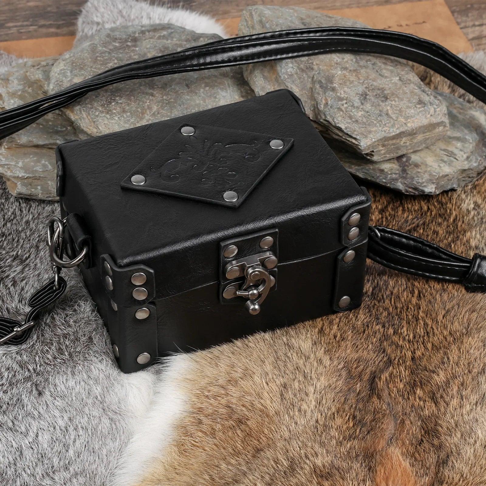 Medieval Faux Leather Alchemy Box