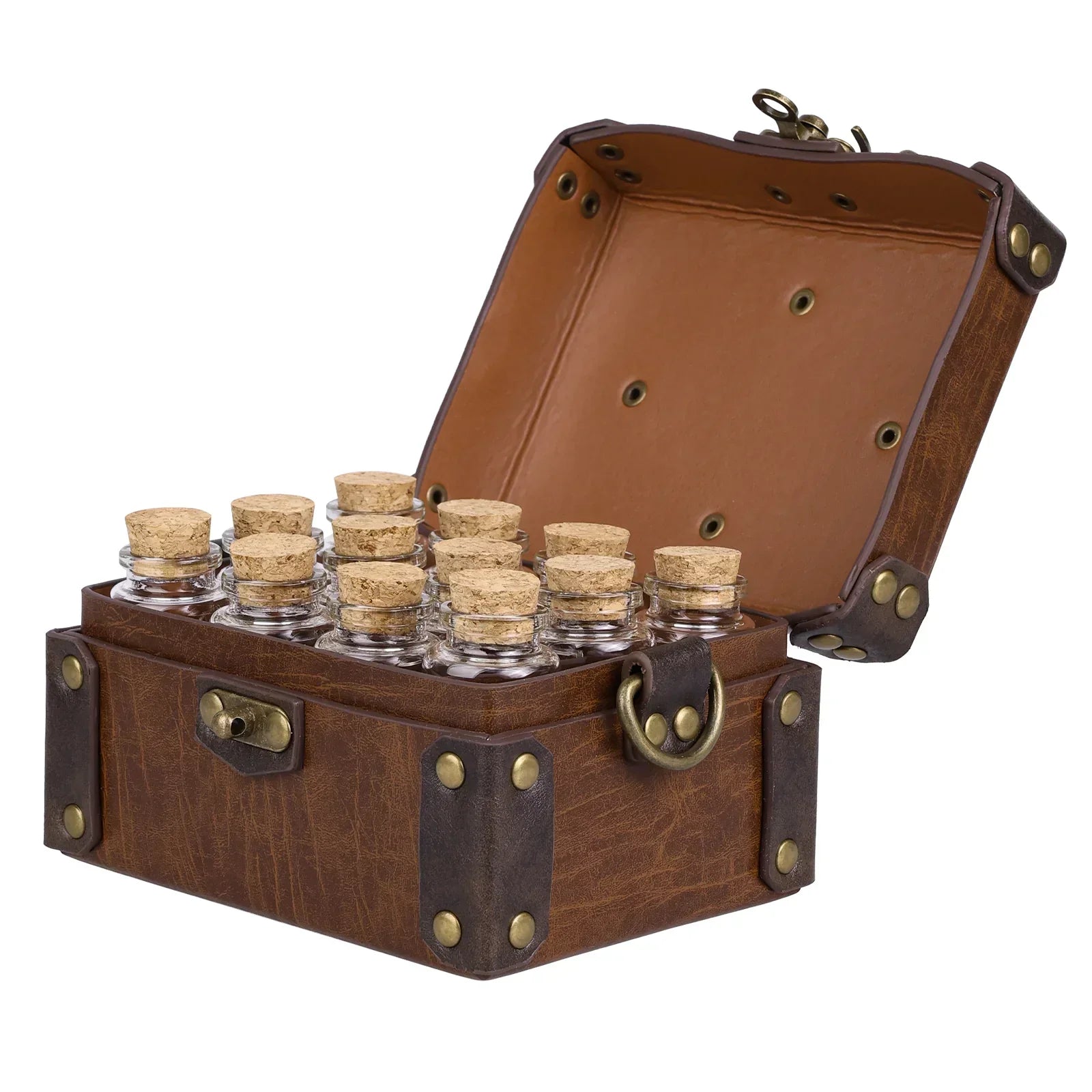 Medieval Faux Leather Alchemy Box